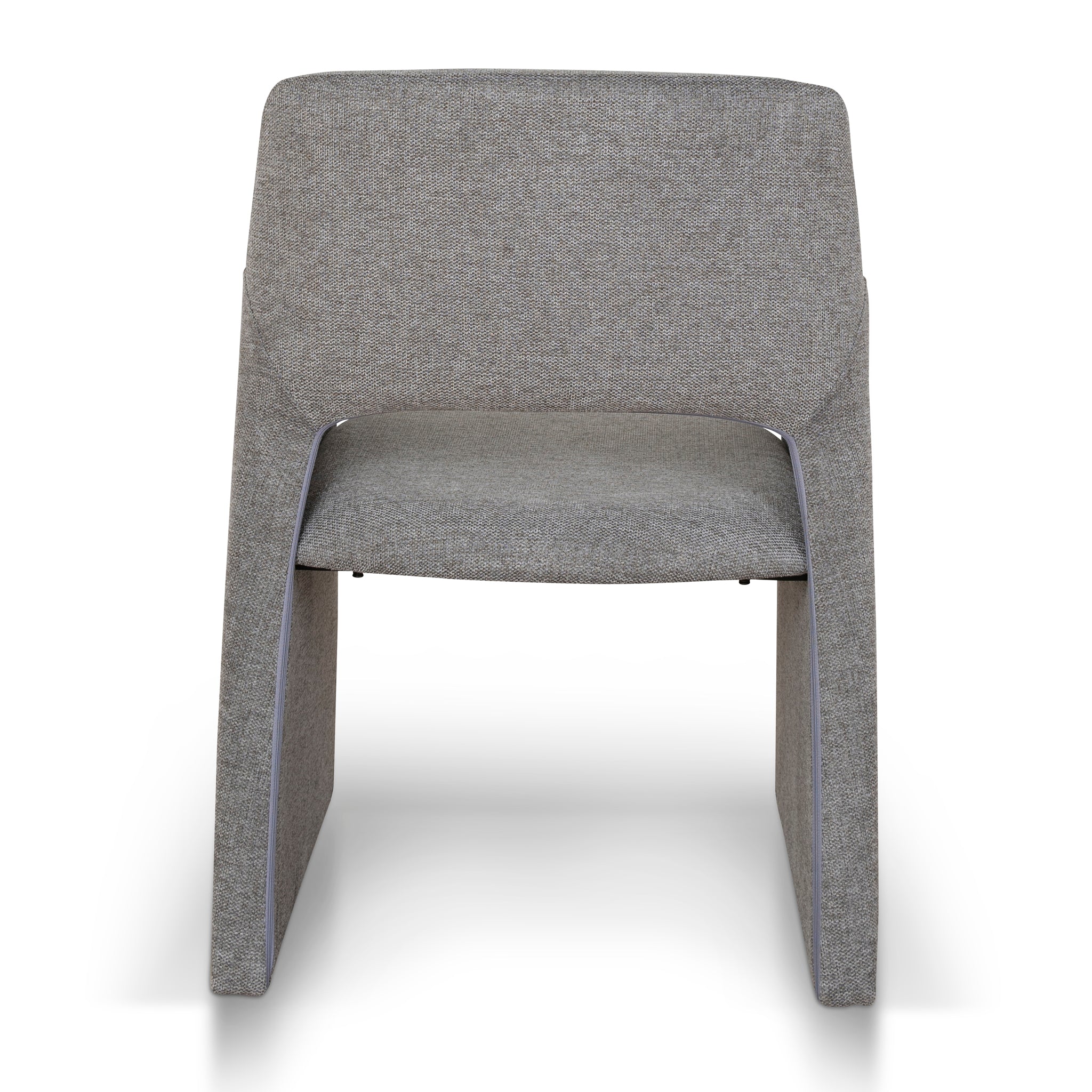 Set of 2 - Marko Fabric Dining Chair - Spec Smoke Grey - Image 6