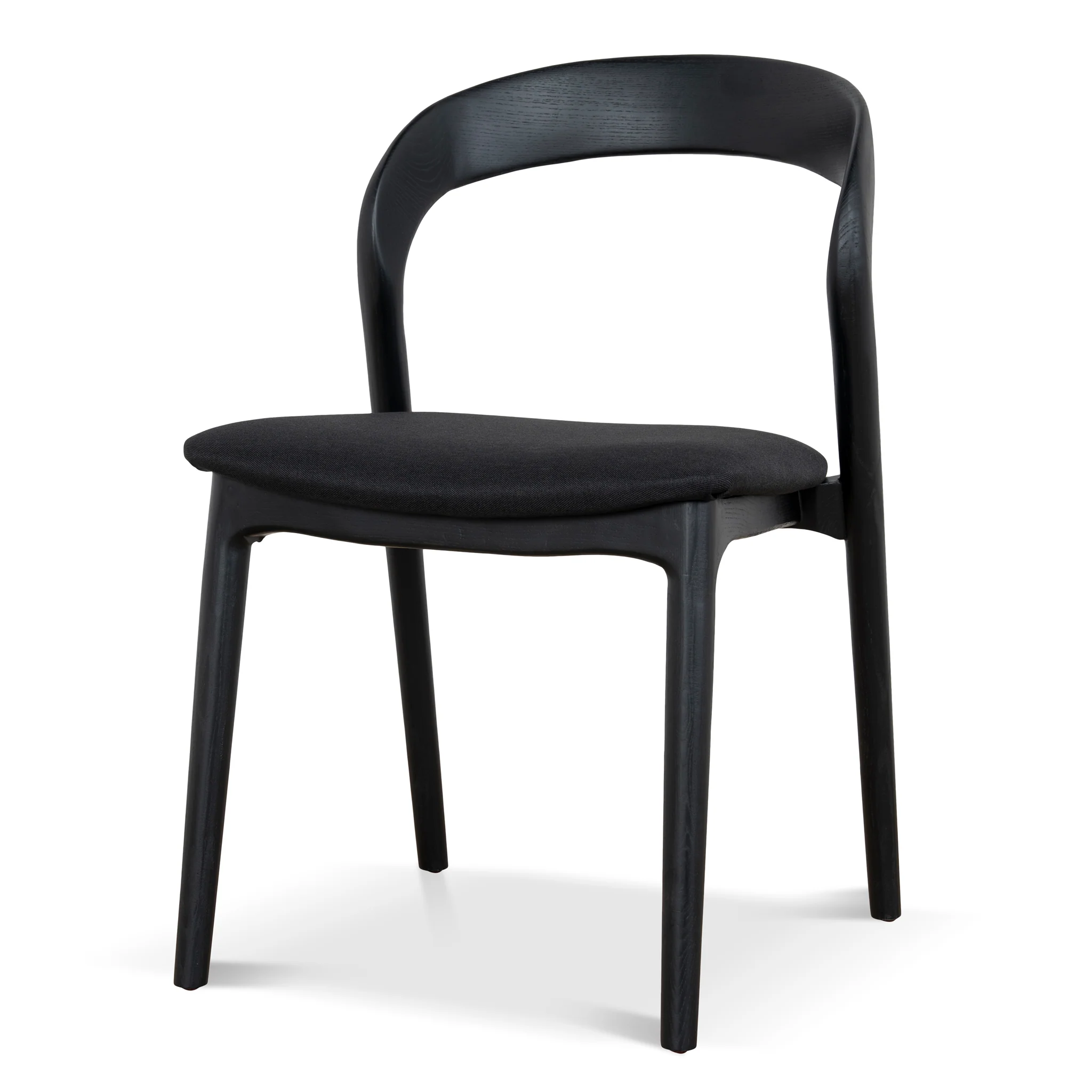Set of 2 - Marlow Dining Chair - Full Black - Image 3