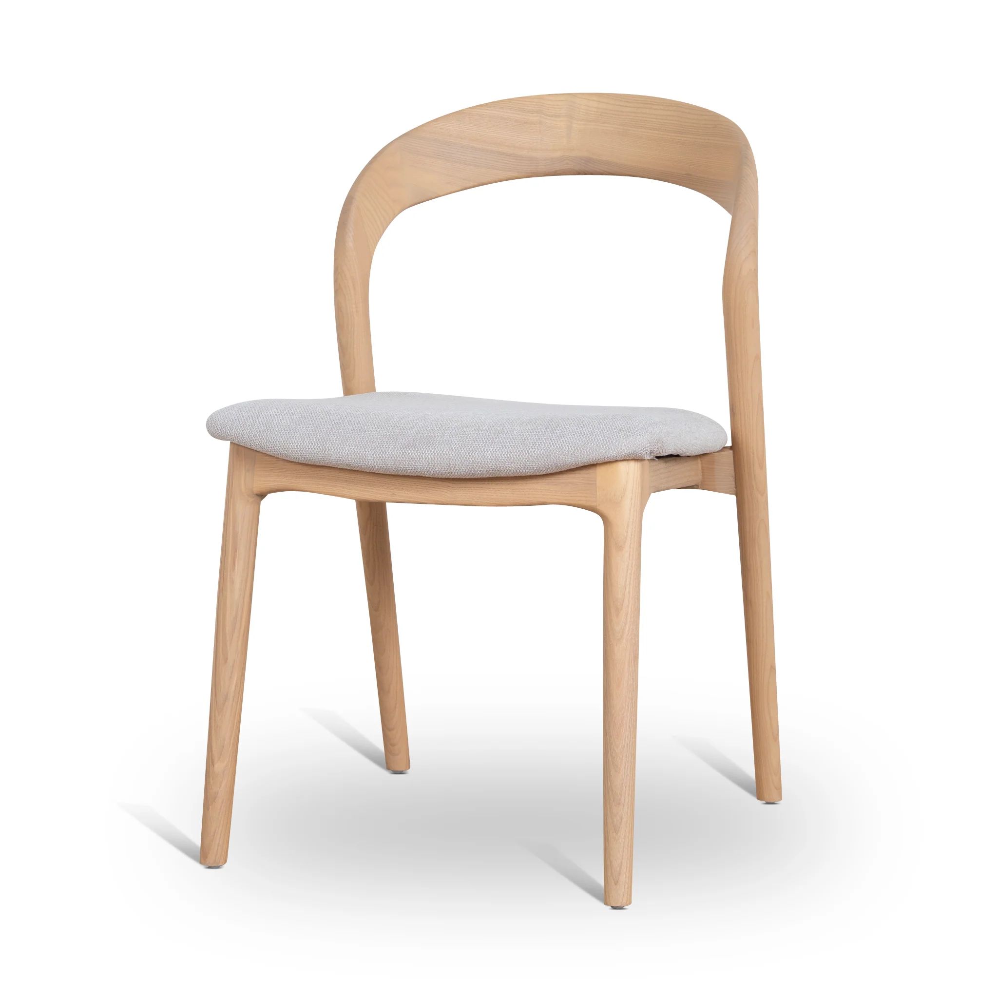 Set of 2 - Marlow Natural Dining Chair - Naxos Beige - Image 3