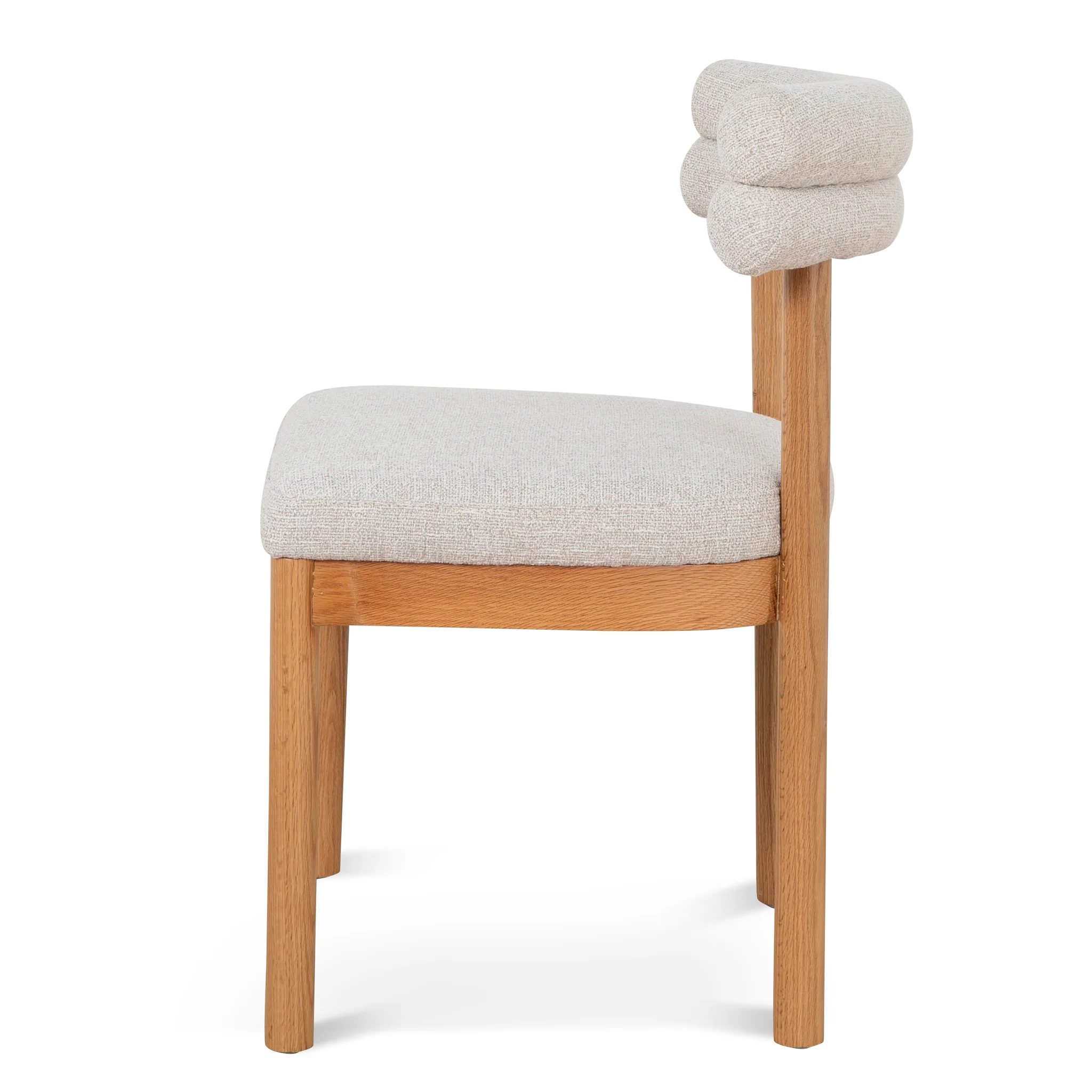 Set of 2 - Maron Dining Chair - Coastal Beige - Image 4