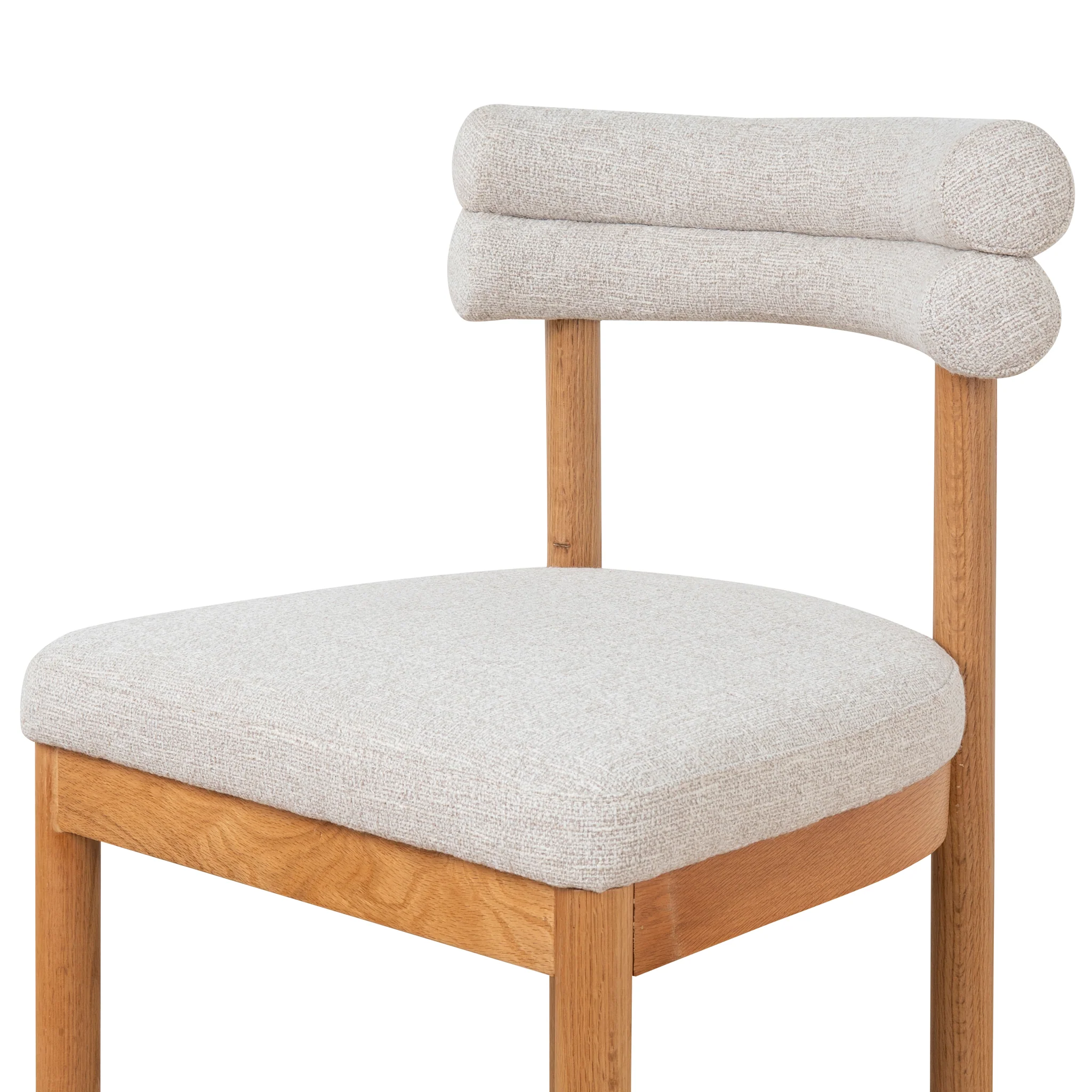 Set of 2 - Maron Dining Chair - Coastal Beige - Image 8