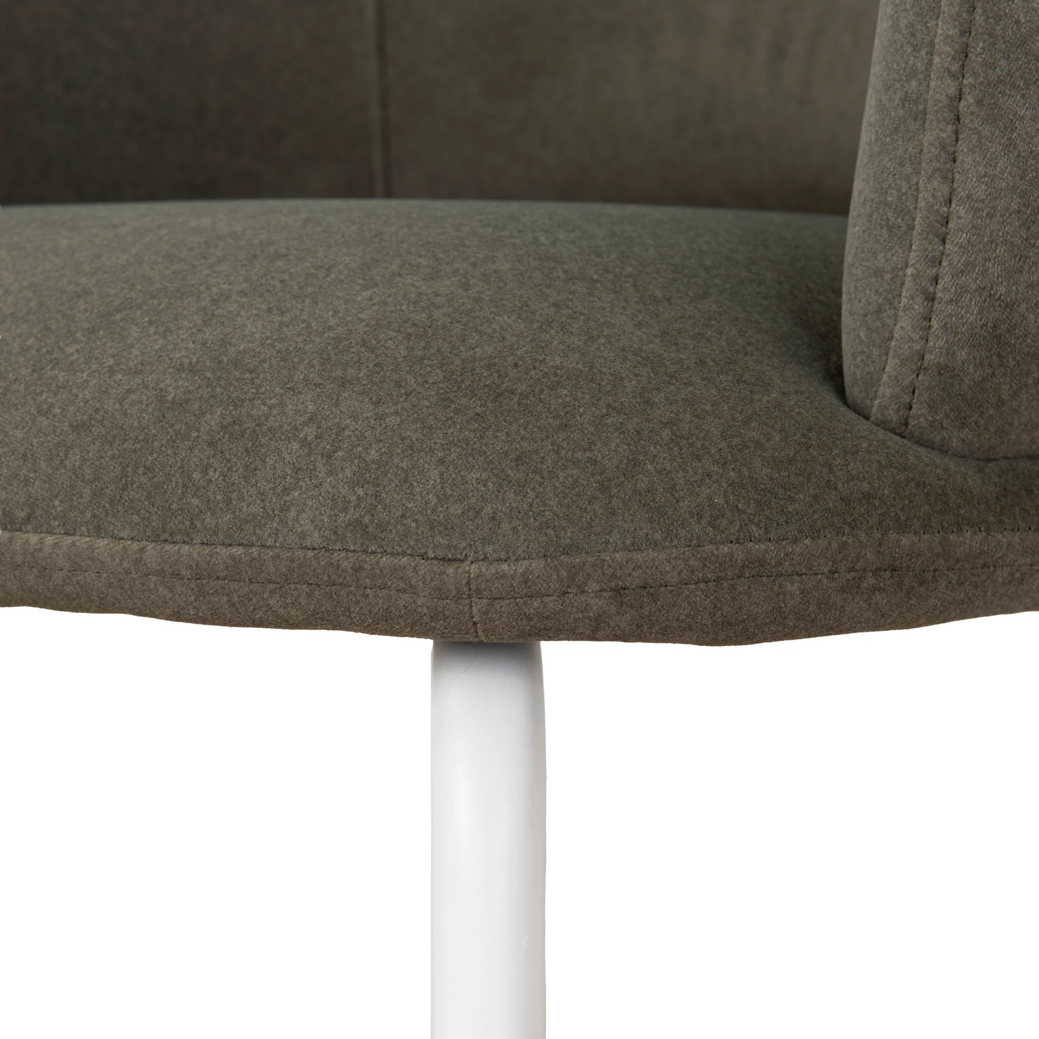 Set of 2 - Merrill White Dining Chair - Dark Moss Green - Image 16