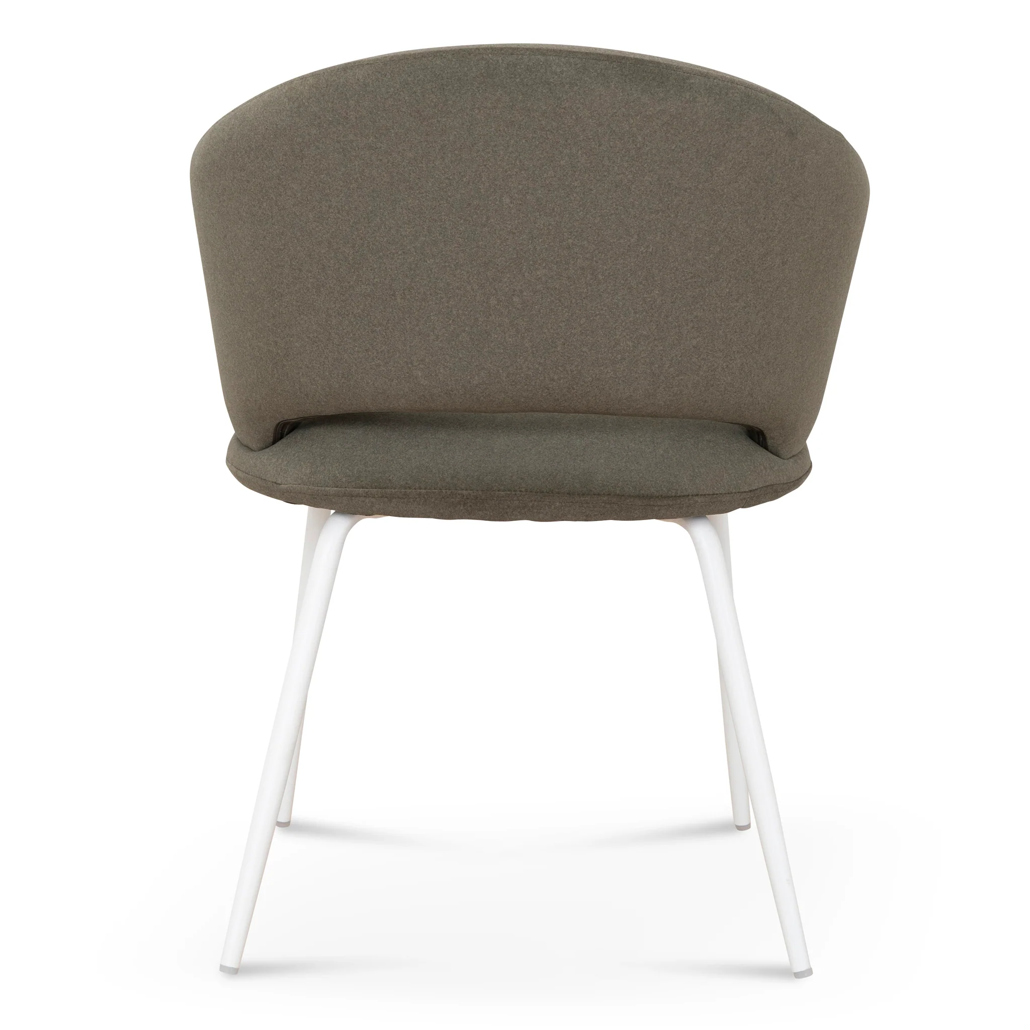 Set of 2 - Merrill White Dining Chair - Dark Moss Green - Image 7