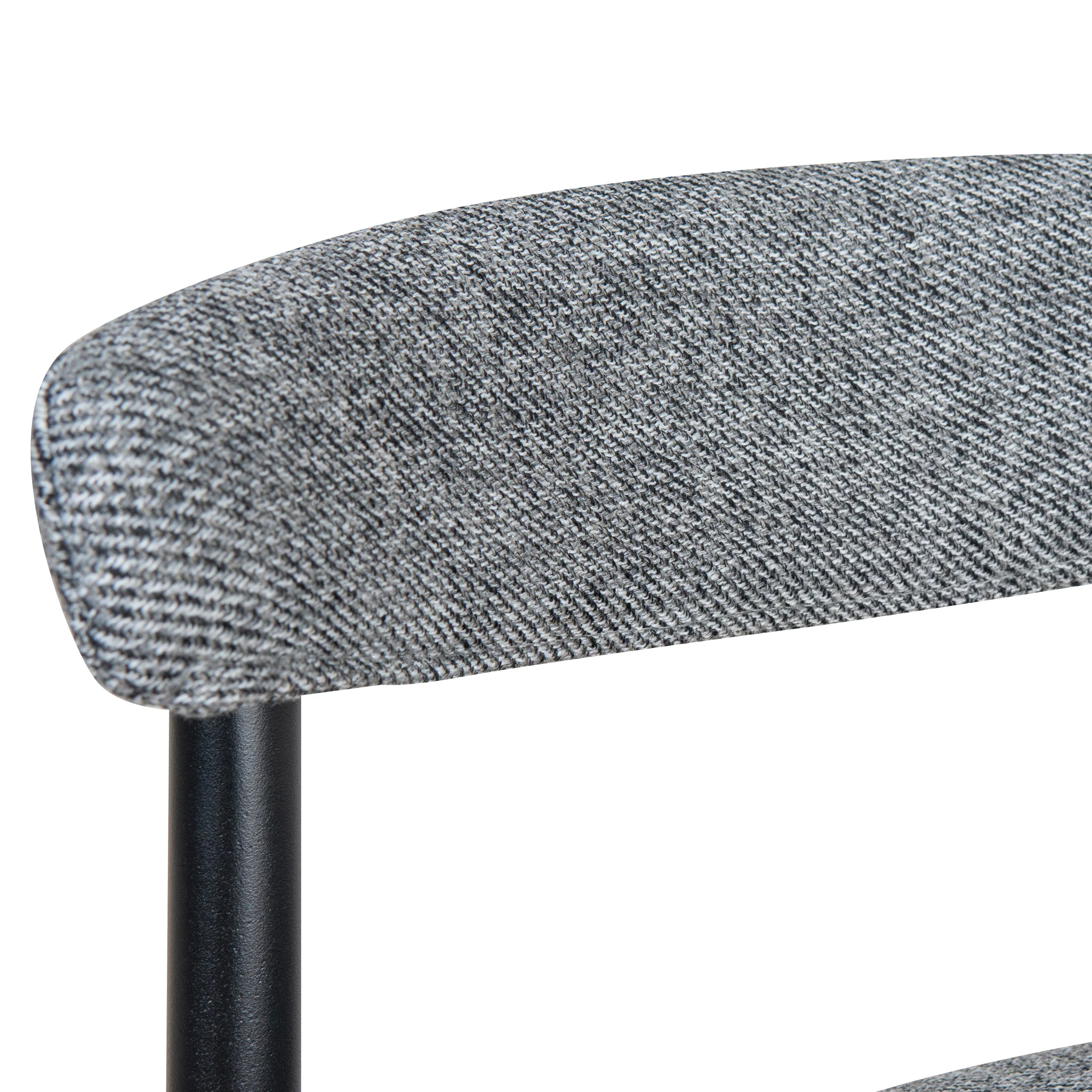 Set of 2 - Oneal 65cm Bar Stool - Lava Grey - Image 7