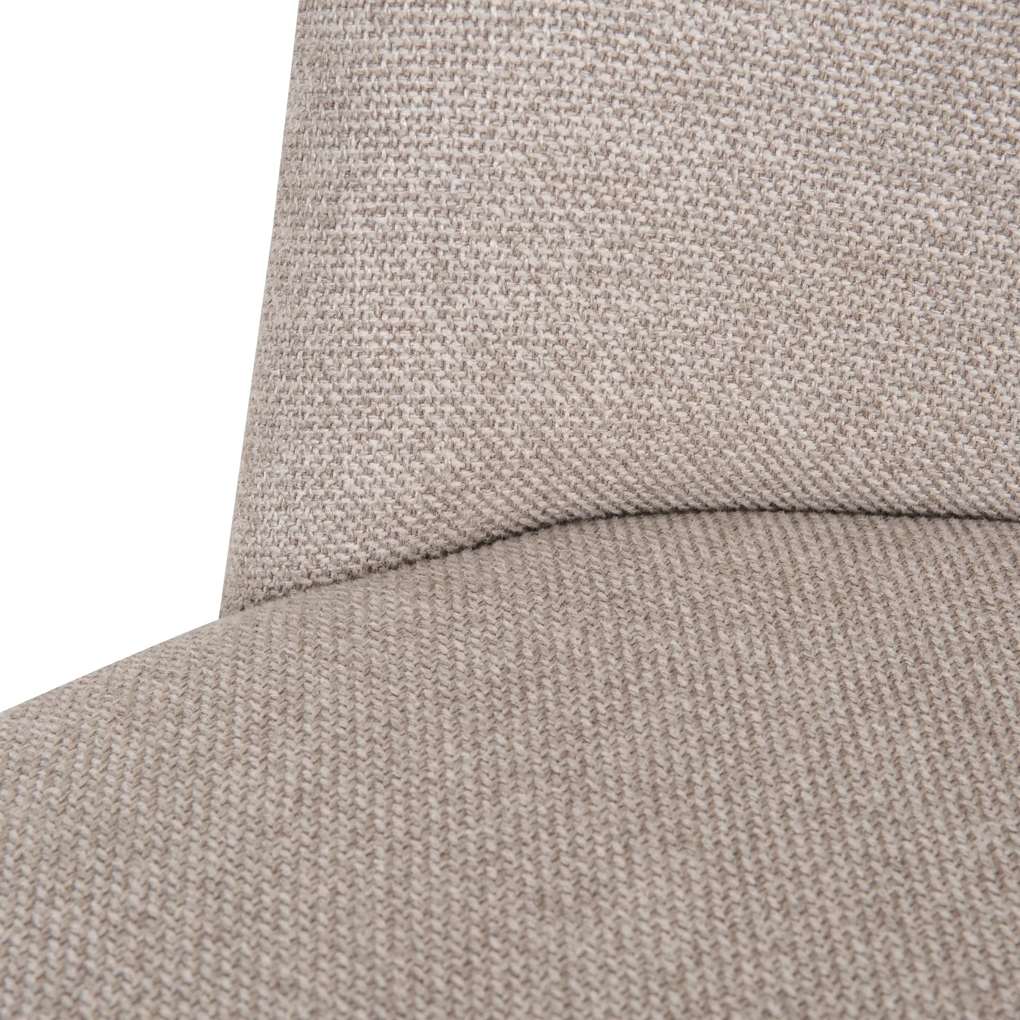 Set of 2 - Paul Natural Dining Chair - Grey Seat - Image 8