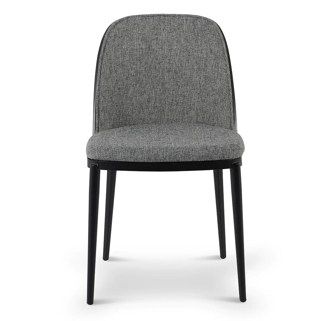 Set of 2 - Paxton Dining Chair - Lava Grey - Image 3