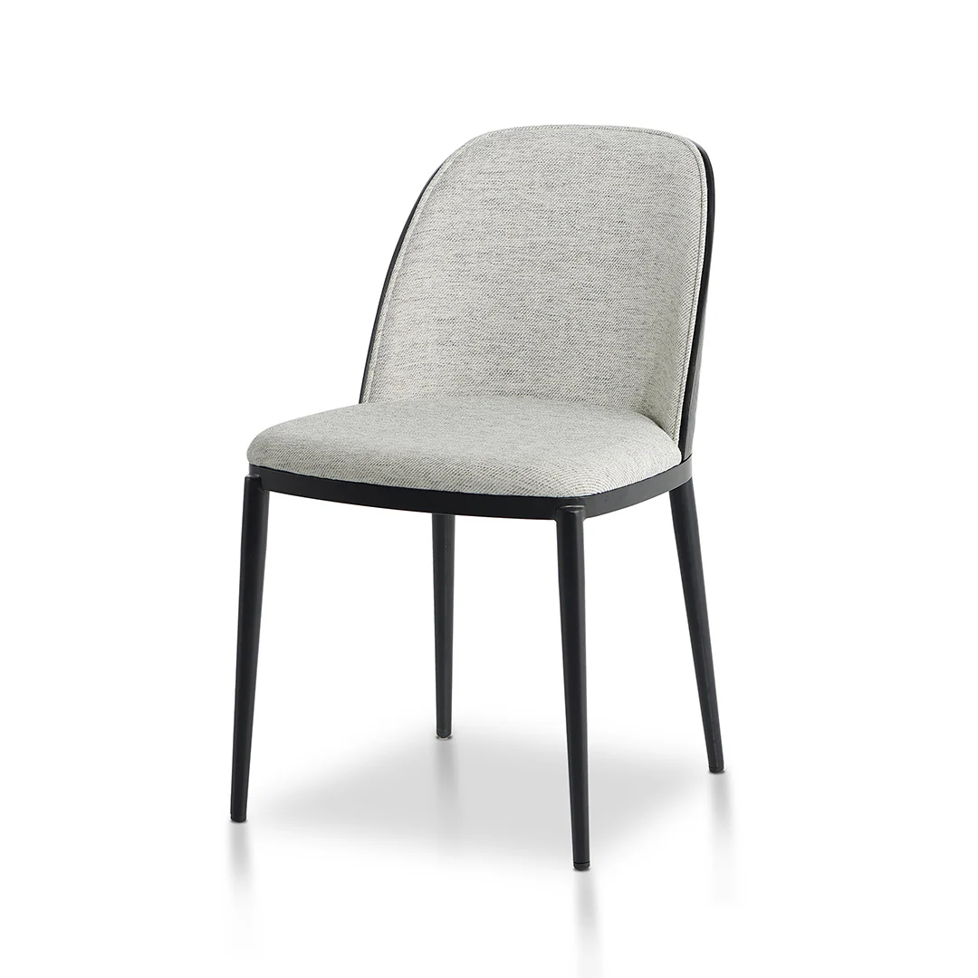 Set of 2 - Paxton Dining Chair - Silver Grey - Image 4