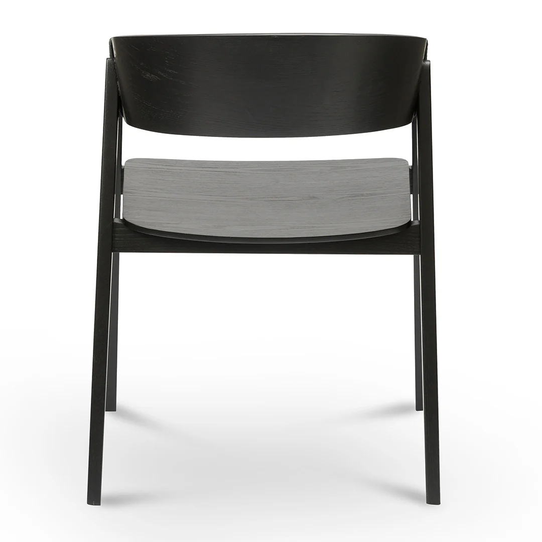 Set of 2 - Phelps Dining Chair - Full Black - Image 6