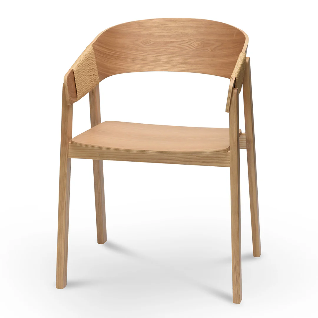 Set of 2 - Phelps Dining Chair - Natural - Image 2