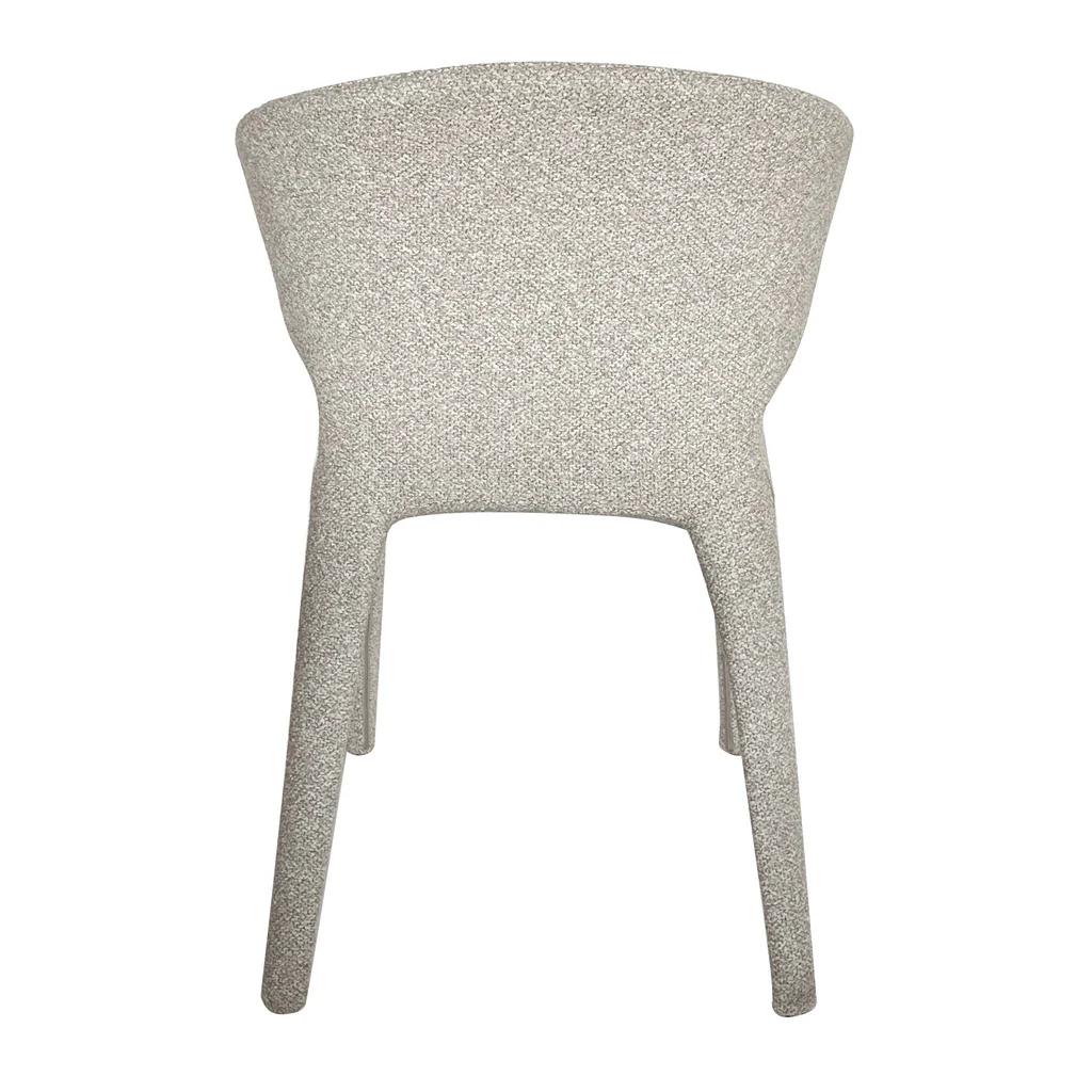 Set of 2 - Pollard Dining Chair - Clay Grey - Image 5