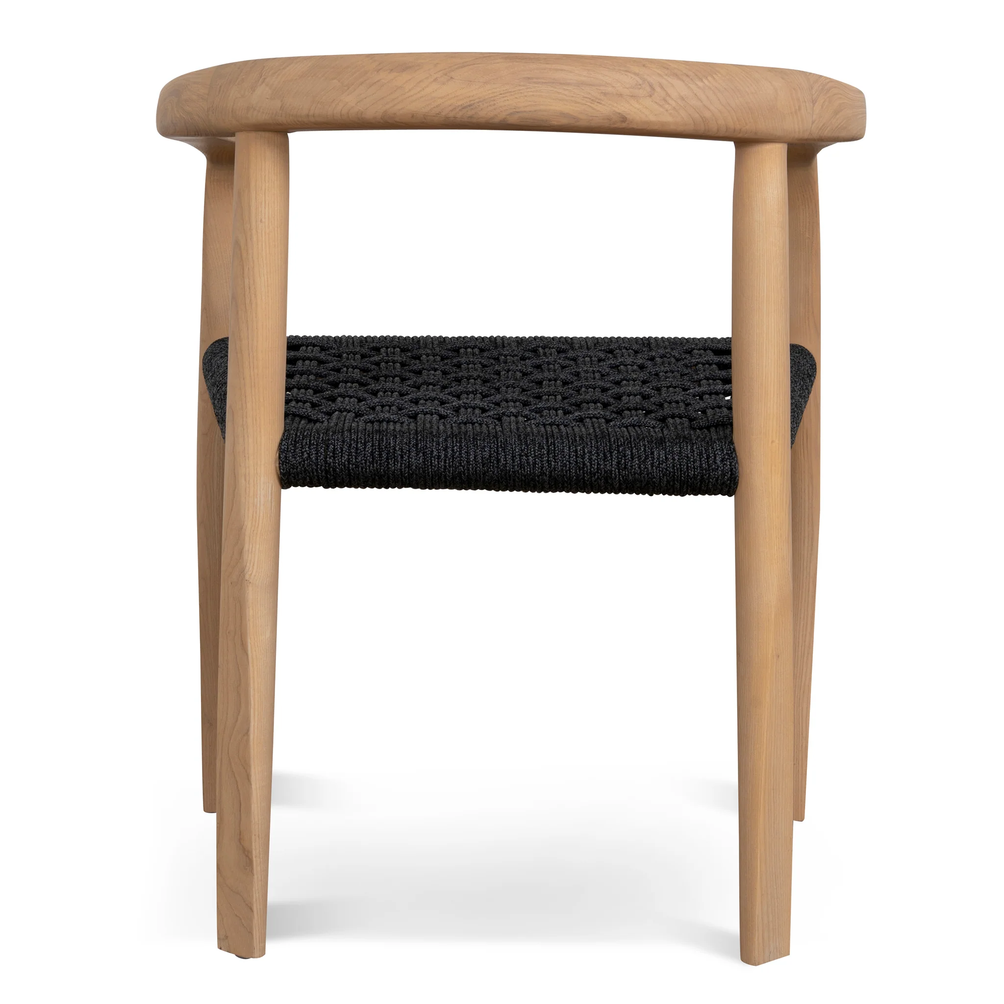 Set of 2 - Renley Natural Dining Chair - Naxos Charcoal Rope - Image 6