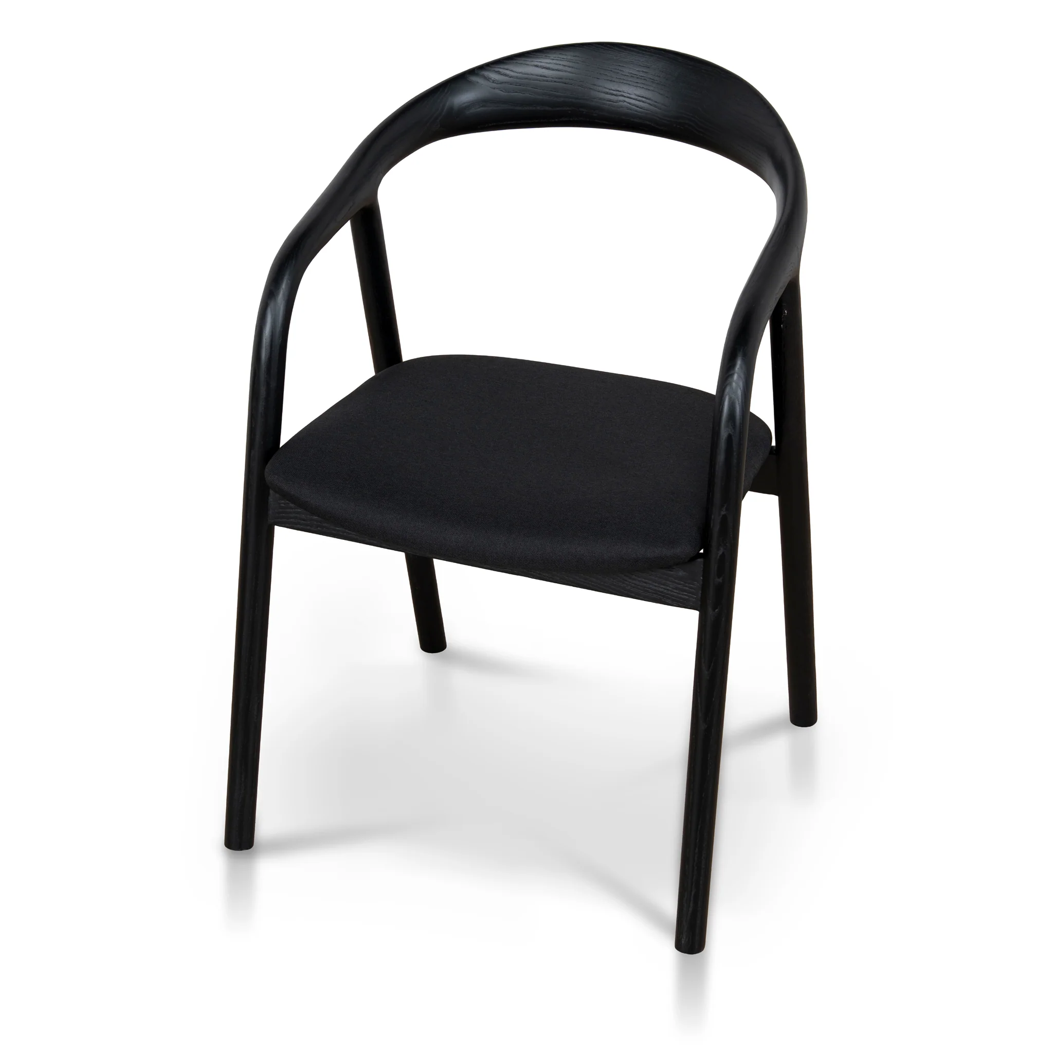 Set of 2 - Rowan Dining Chair - Full Black - Image 7