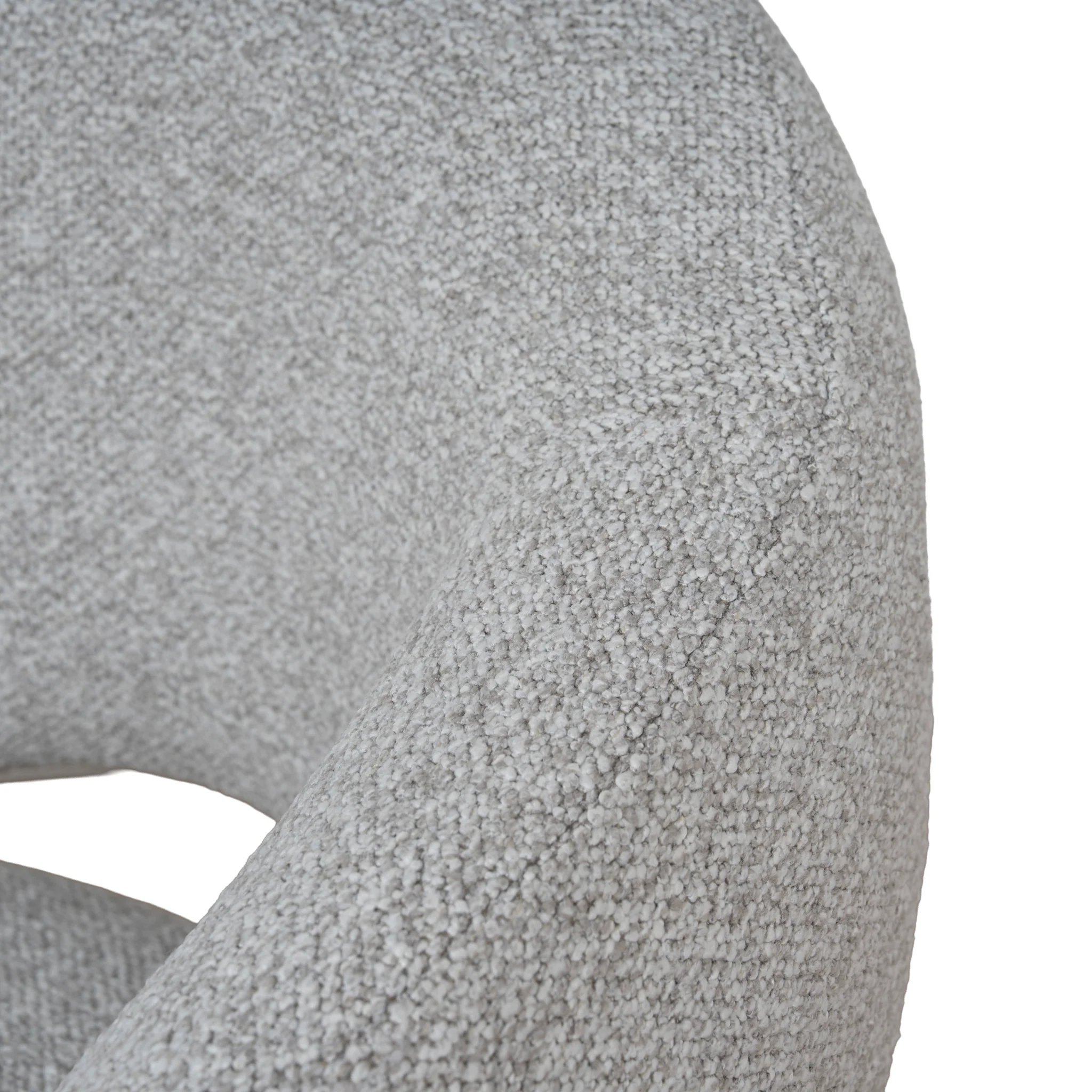 Set of 2 - Sora White Dining Chair - Clay Grey - Image 10