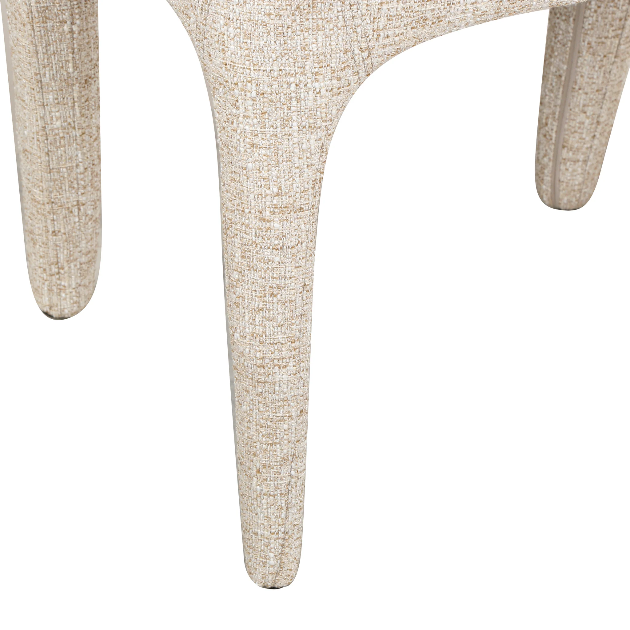 Set of 2 - Voss Dining Chair - Pale Beige - Image 7