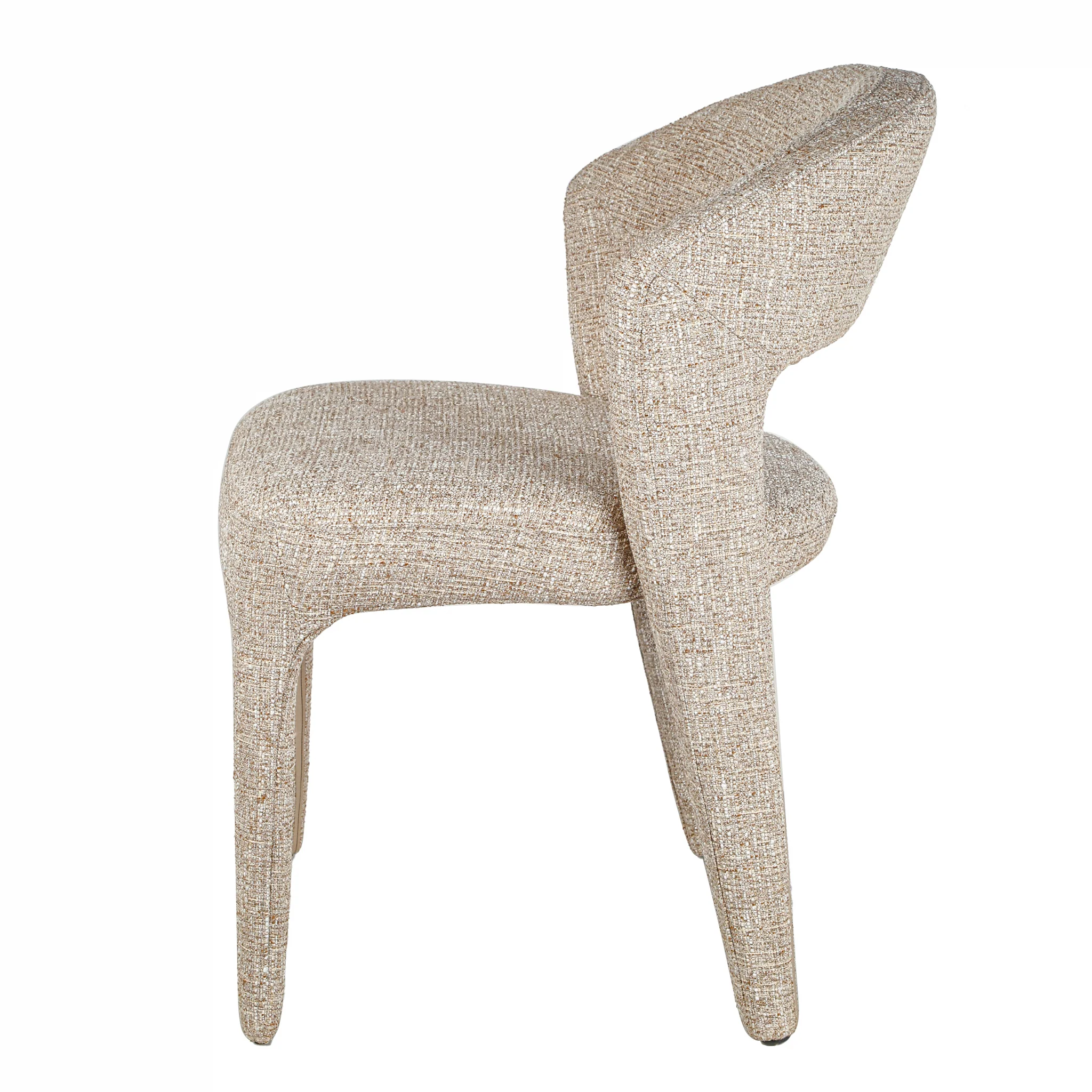 Set of 2 - Voss Dining Chair - Stonish Beige - Image 4
