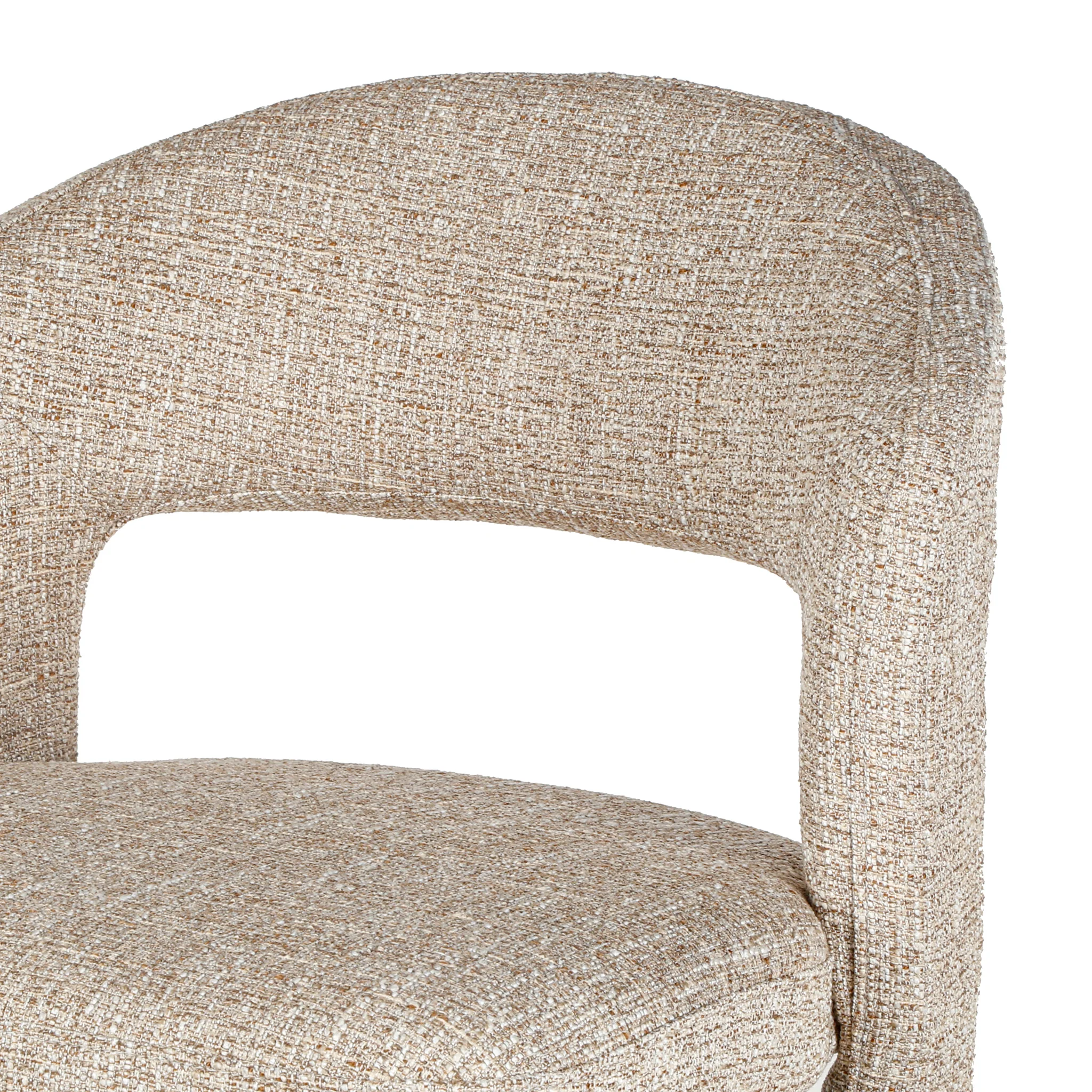 Set of 2 - Voss Dining Chair - Stonish Beige - Image 6