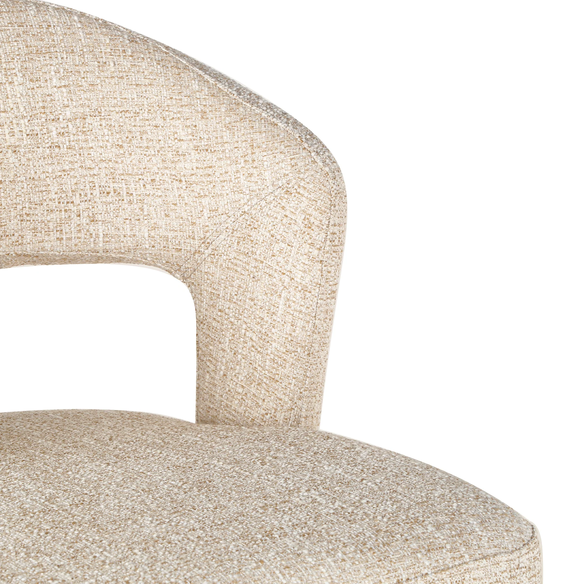 Set of 2 - Voss Dining Chair - Stonish Beige - Image 7