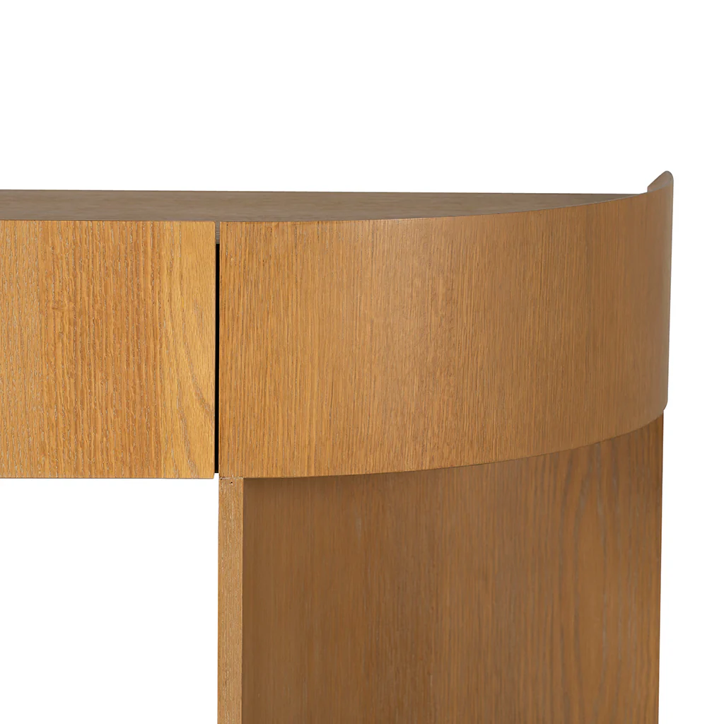 Sohvi 1.5m Console Table - Dusty Oak - Last One - Image 7