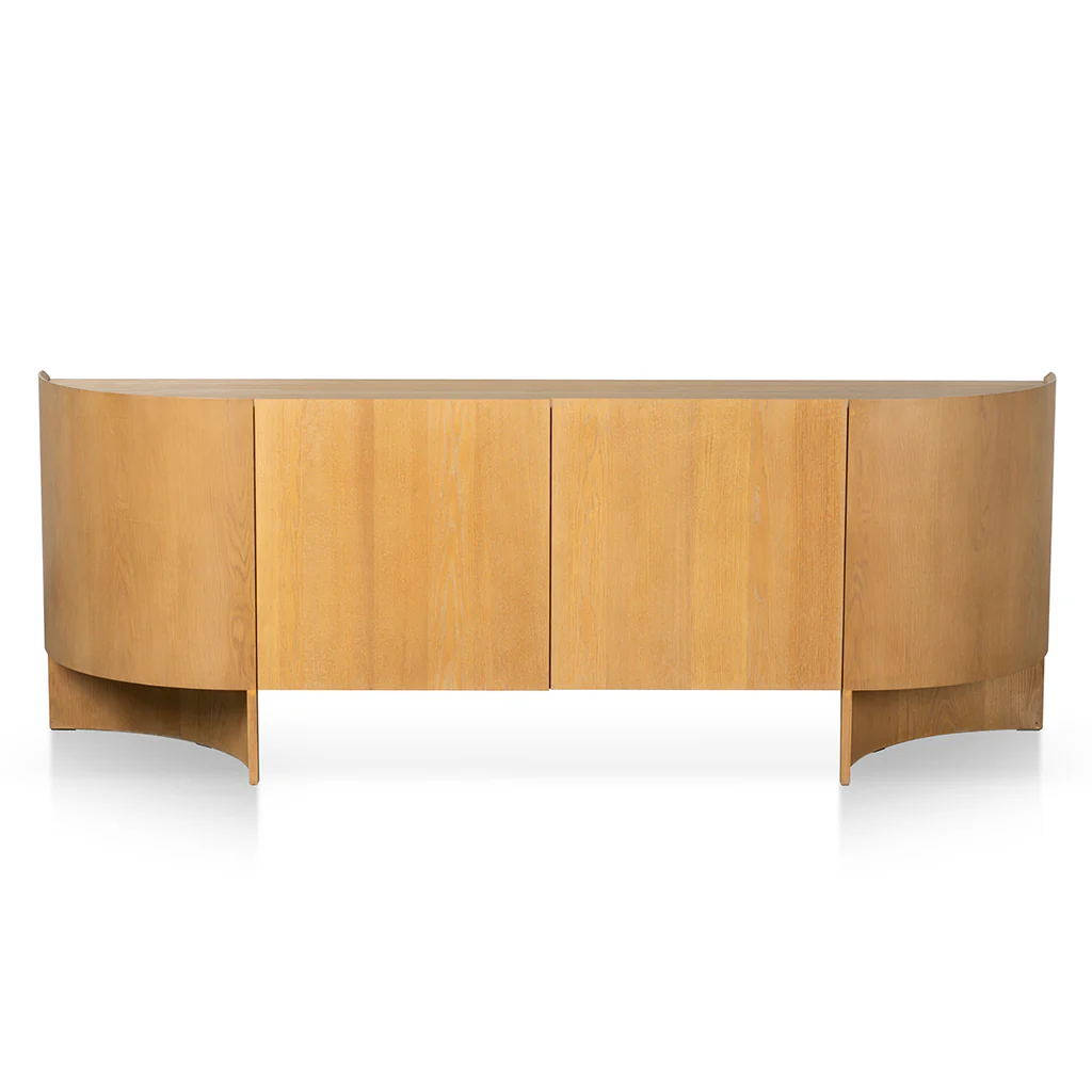 Sohvi 2.2m Buffet Unit - Dusty Oak - Image 2