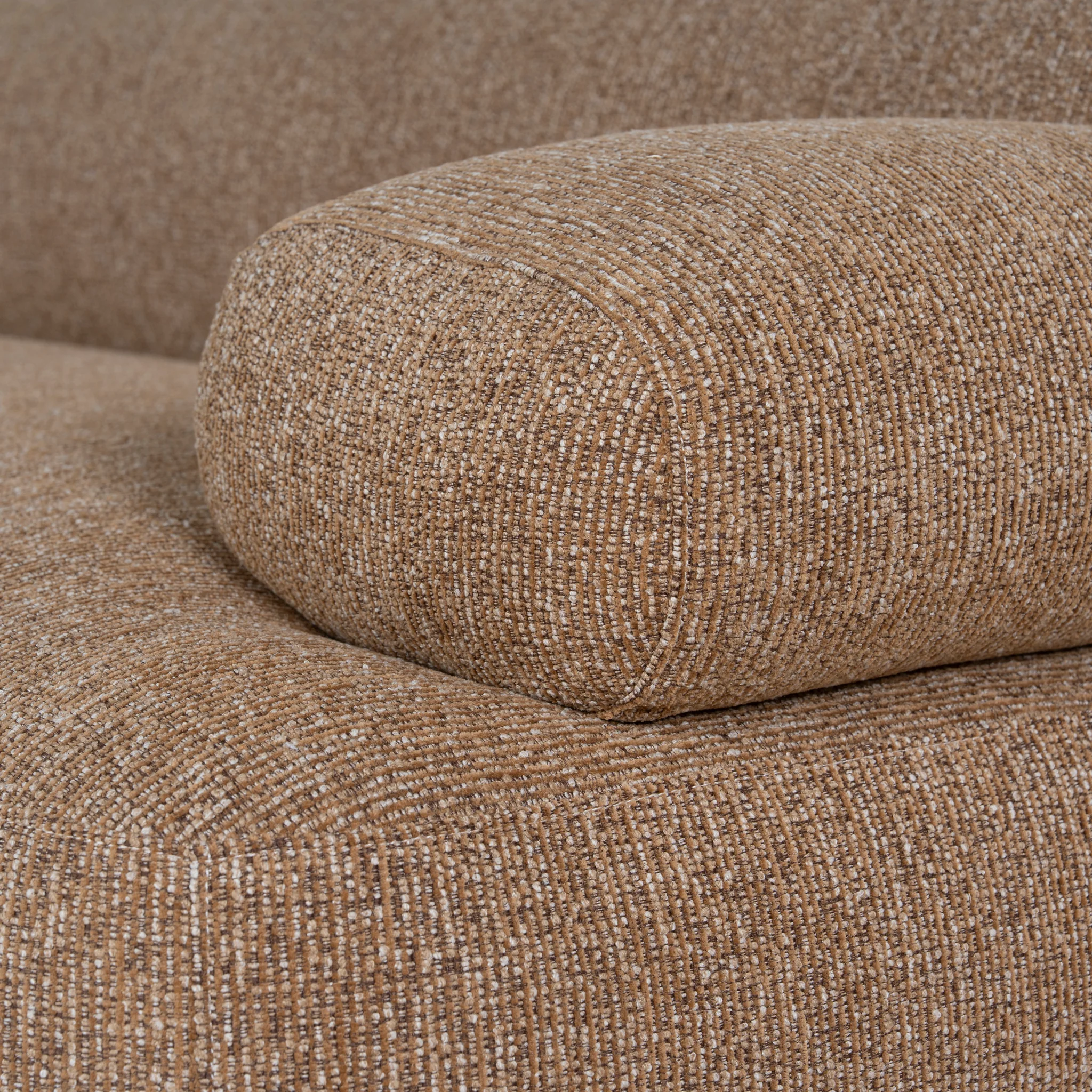 Solara Modular Corner Sofa - Almond Brown - Image 8