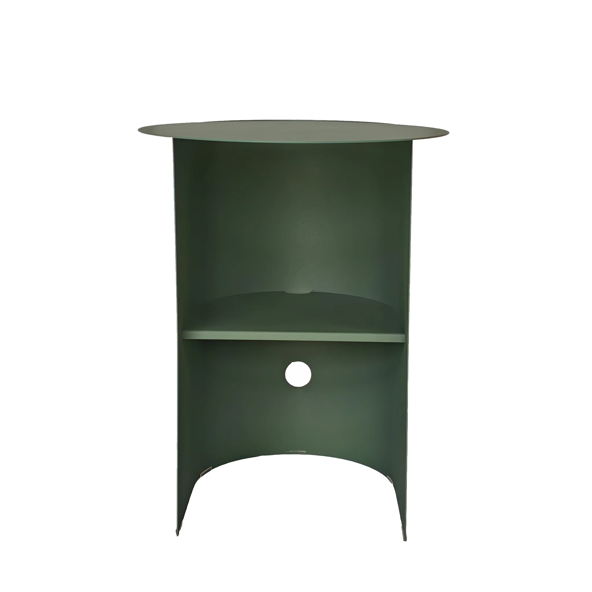 Solveta 38cm Side Table - Sage Green - Image 3