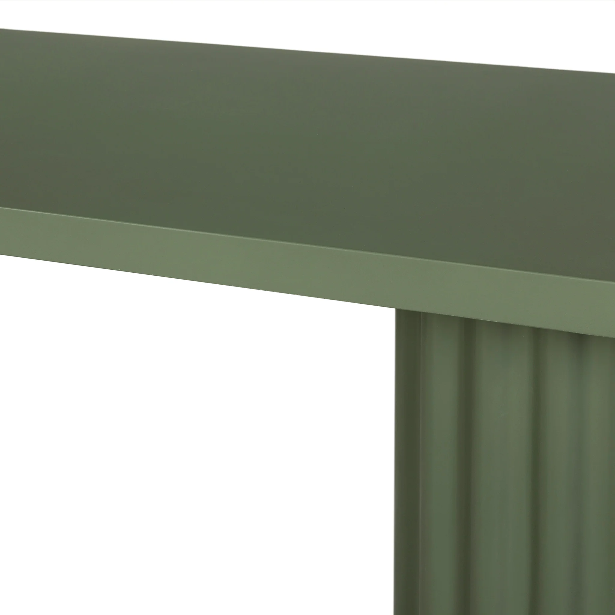 Sovana 2.4m Concrete Dining Table - Green - Image 9