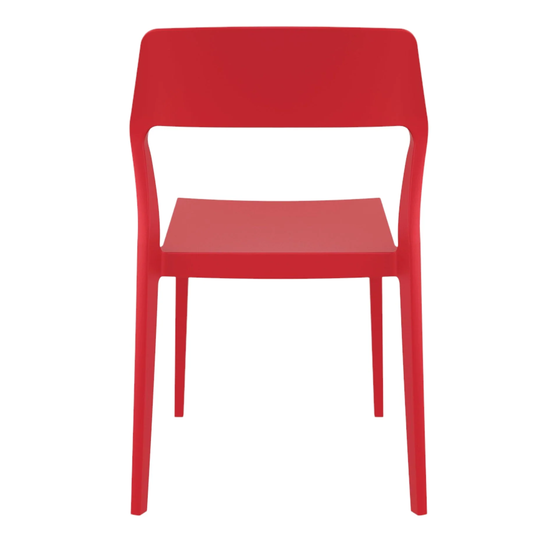 Specter Indoor / Outdoor Dining Chair - Red - Image 3