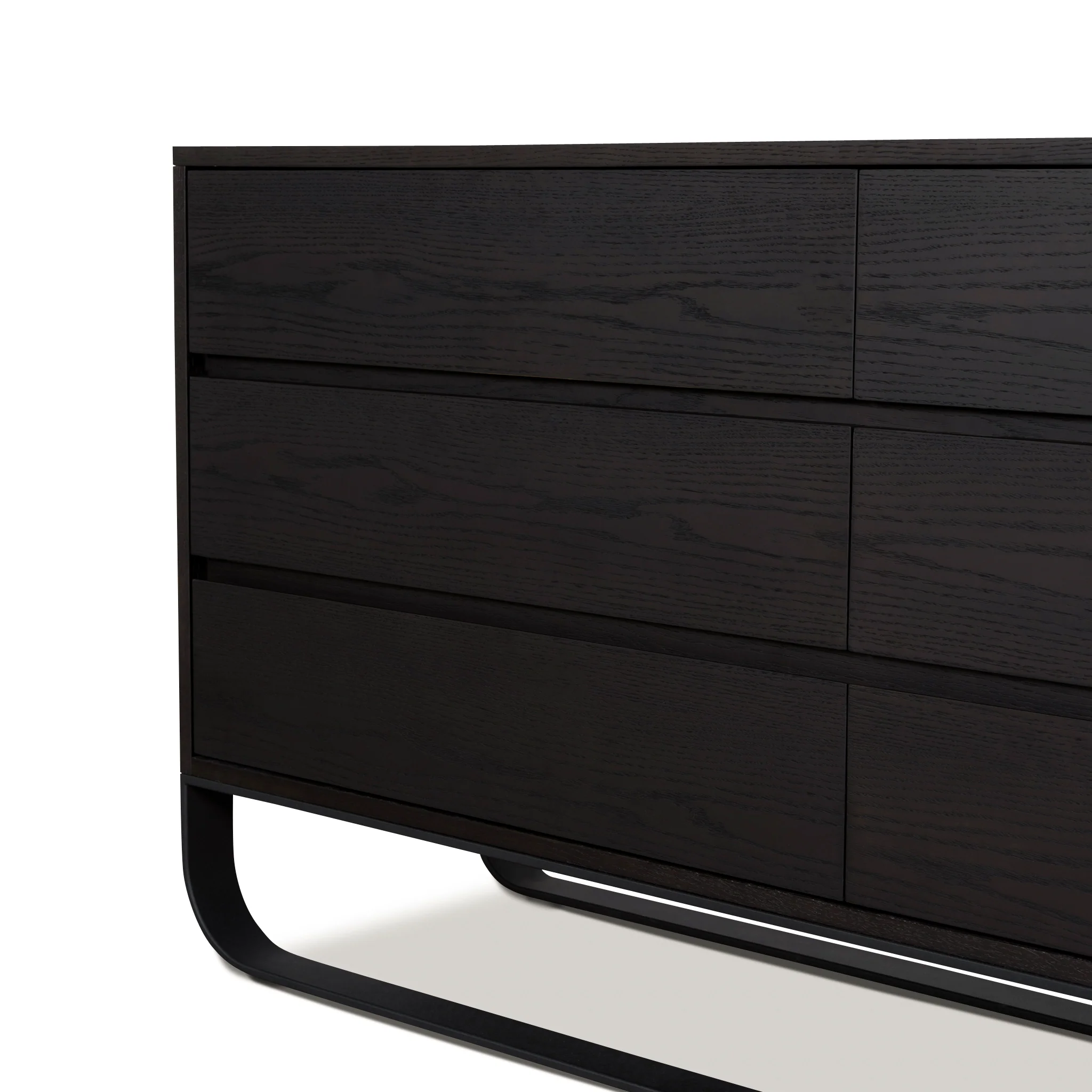 Strado 1.6m Dresser Unit - Dark Walnut - Image 9