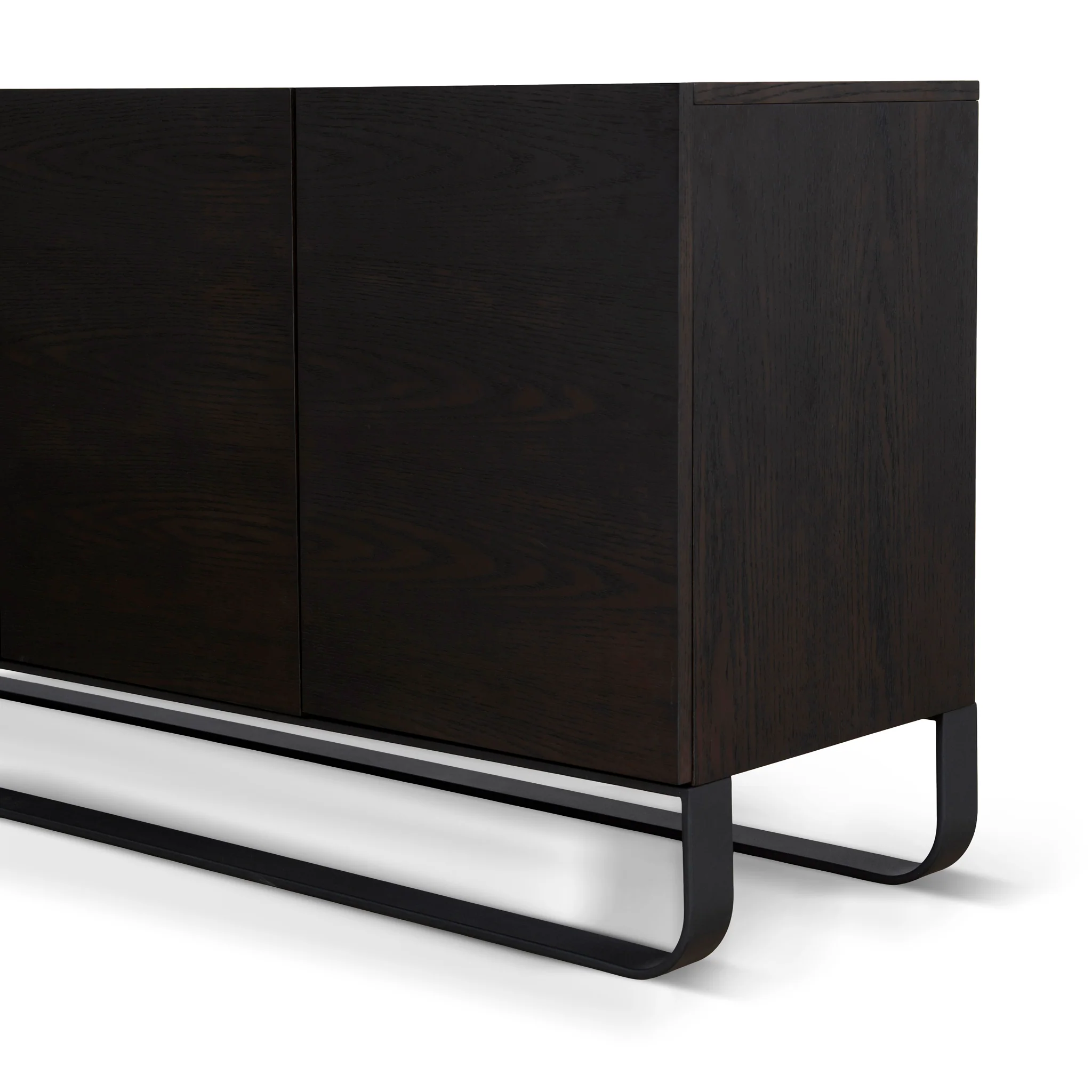 Strado 1.8m Sideboard Unit - Dark Walnut - Image 11