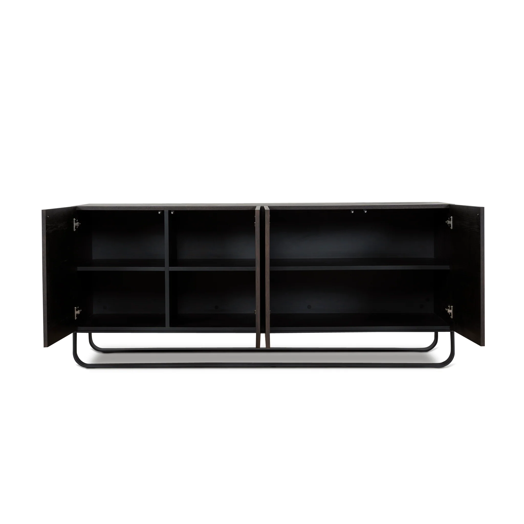 Strado 1.8m Sideboard Unit - Dark Walnut - Image 5