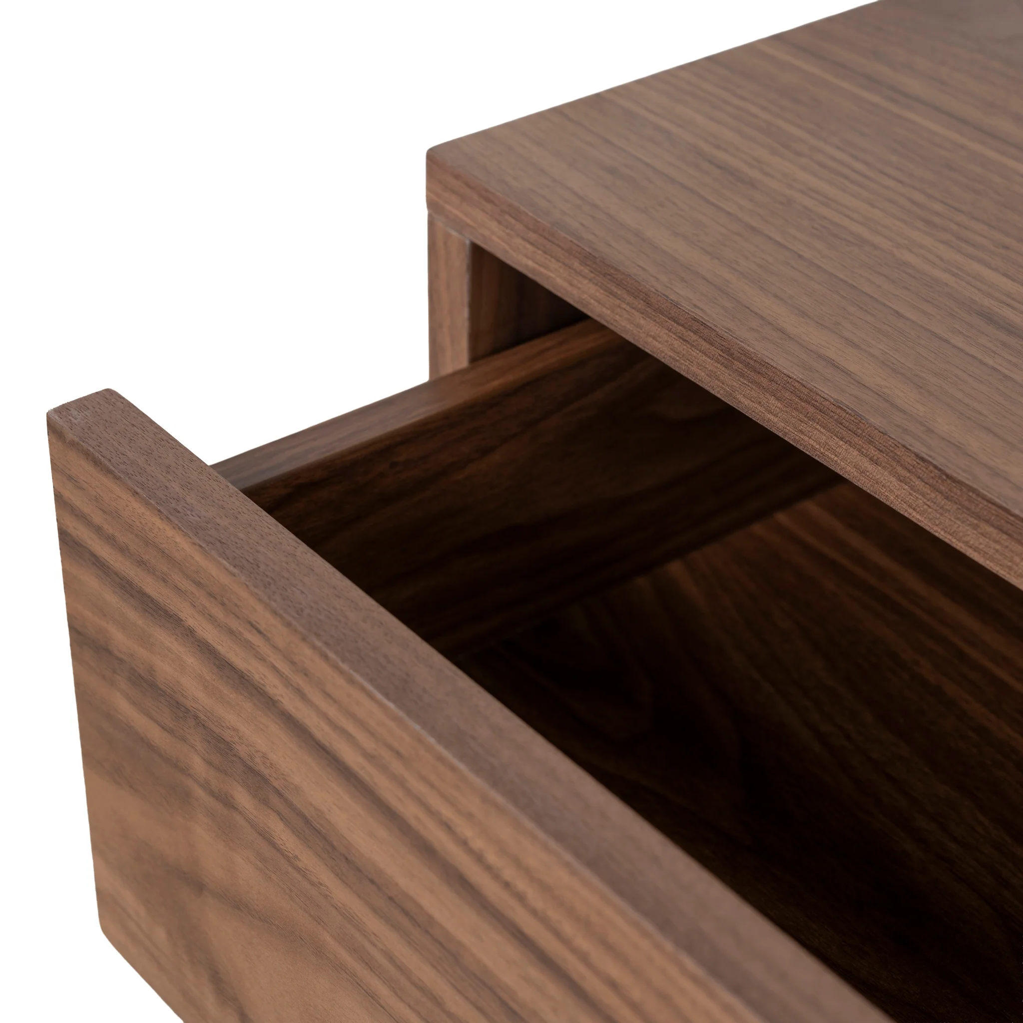 Strado 55cm Bedside Table - Walnut - Image 15