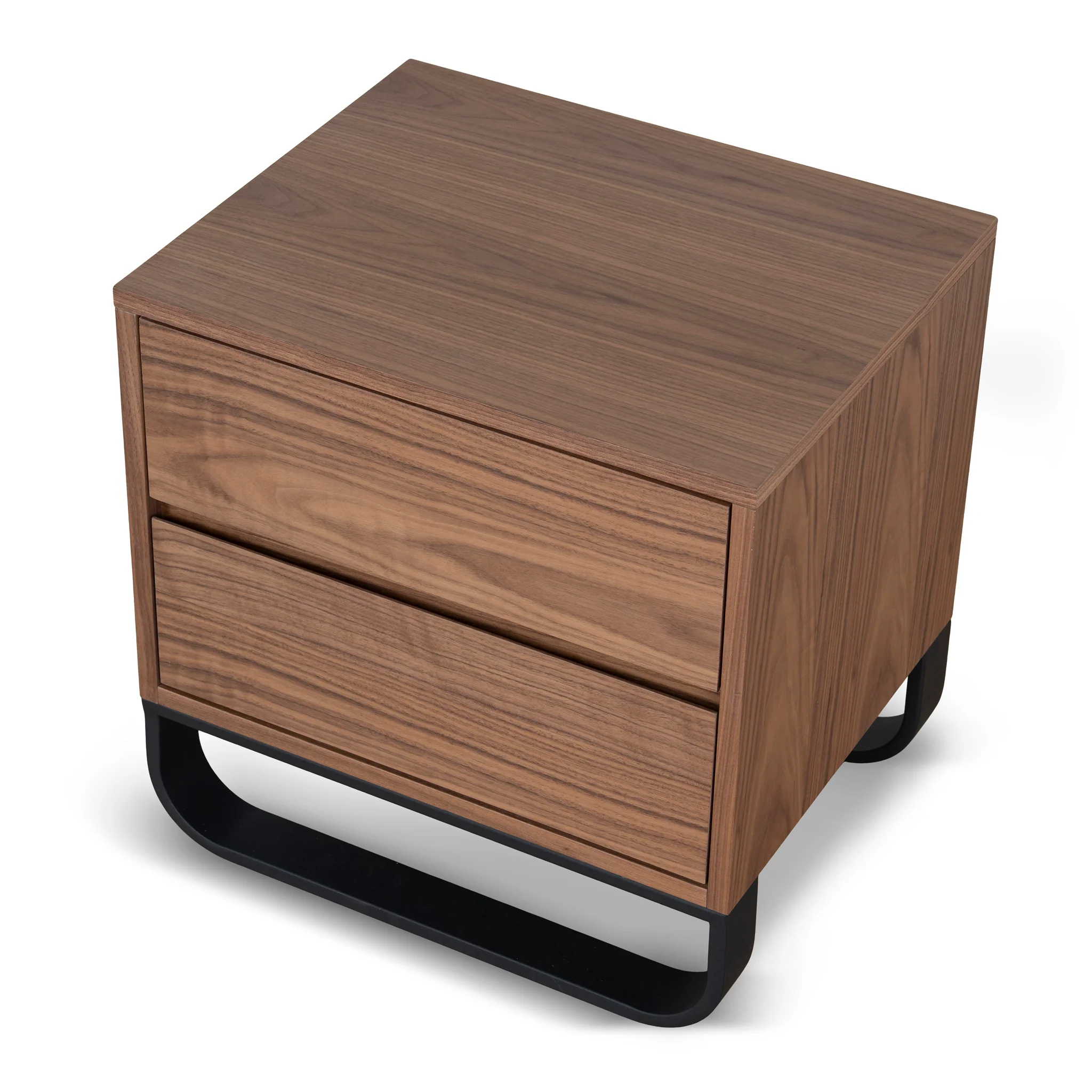Strado 55cm Bedside Table - Walnut - Image 6