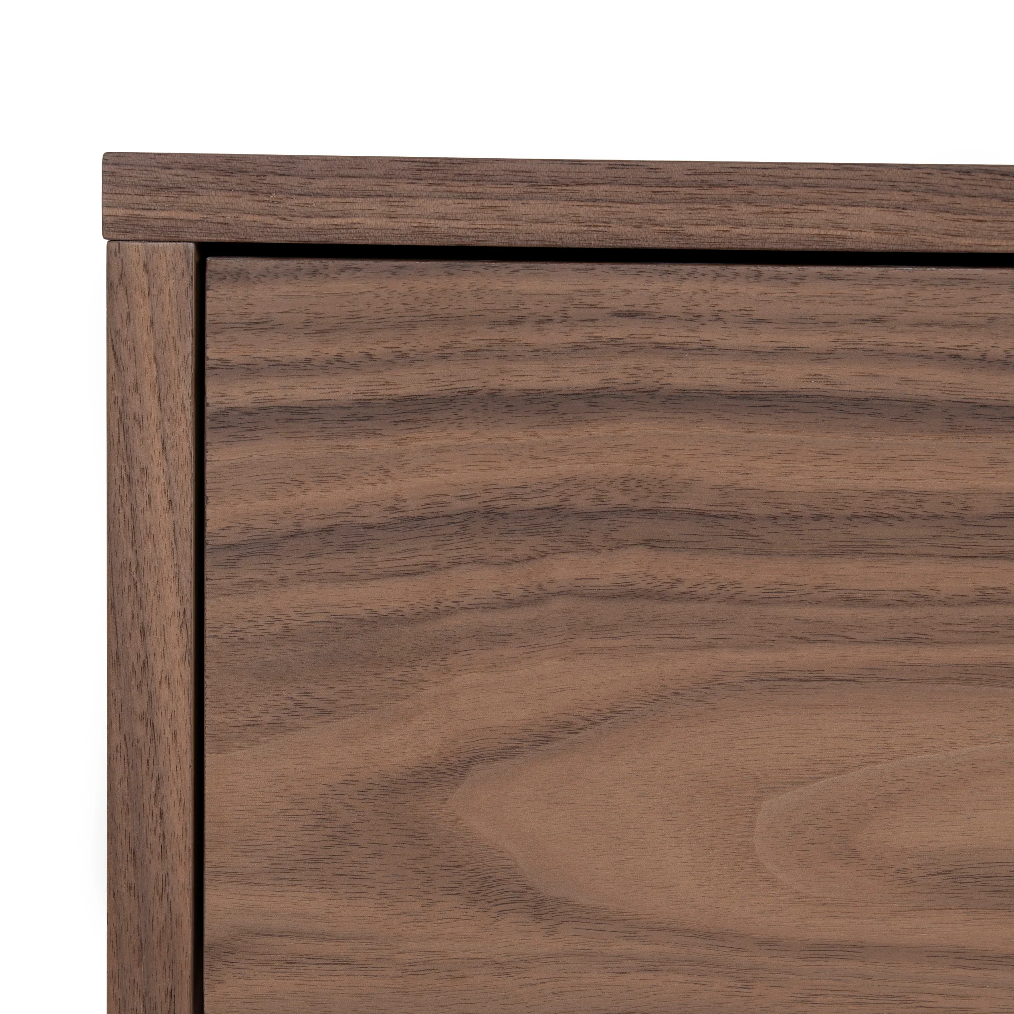 Strado 55cm Bedside Table - Walnut - Image 9
