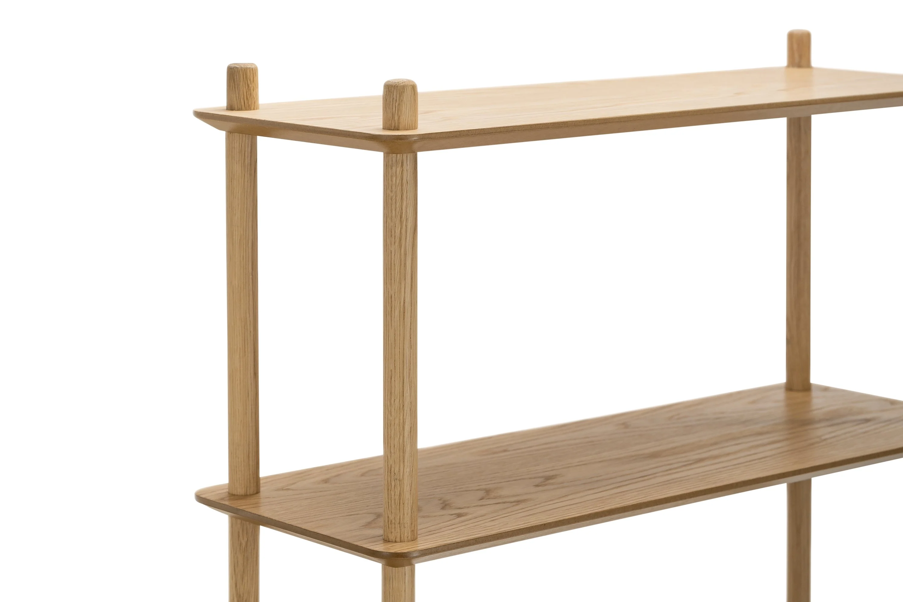 Tallulah 5-Tier Oak Shelving Unit - Natural - Image 5