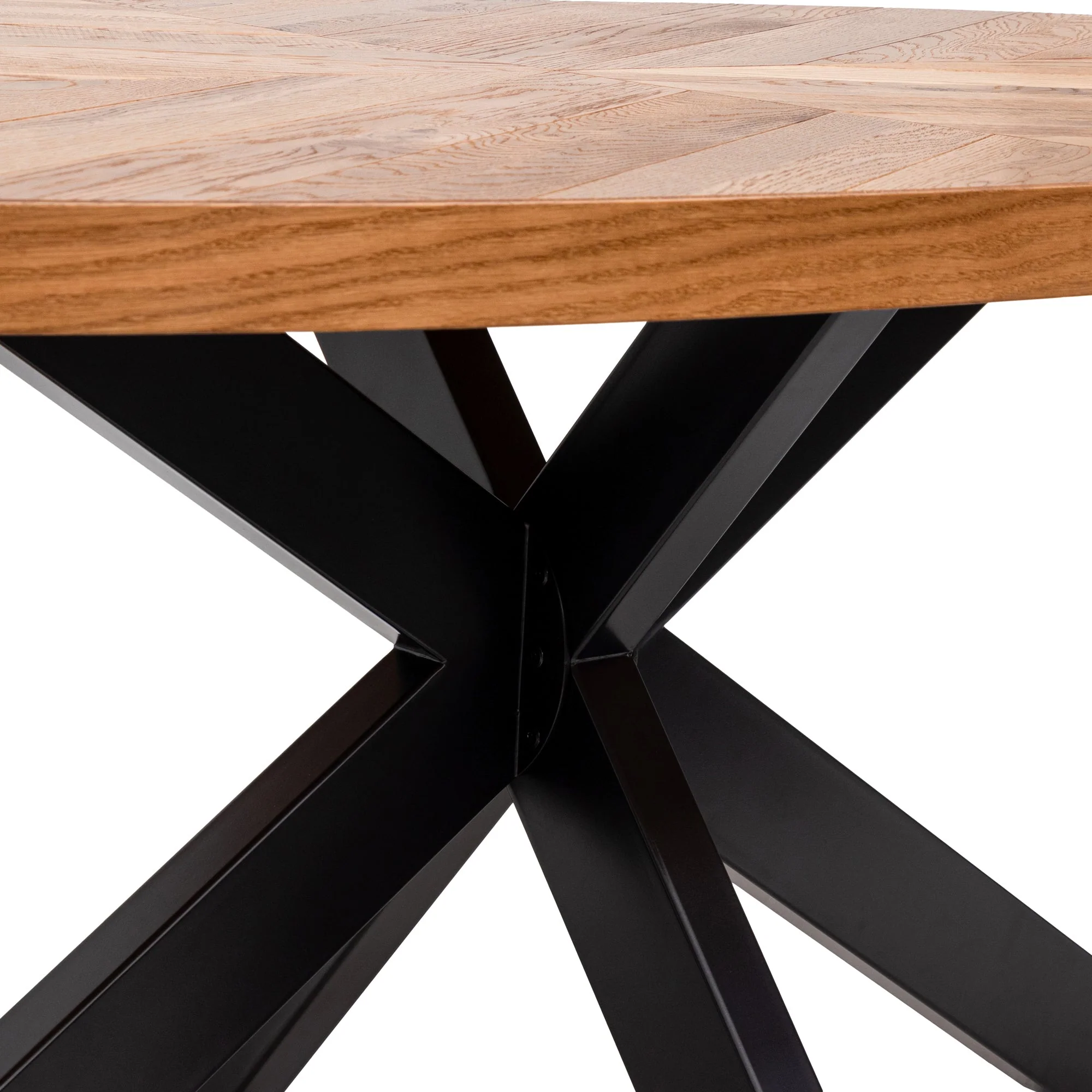 Tammi 6 Seater Dining Table - European Knotty Oak - Image 6