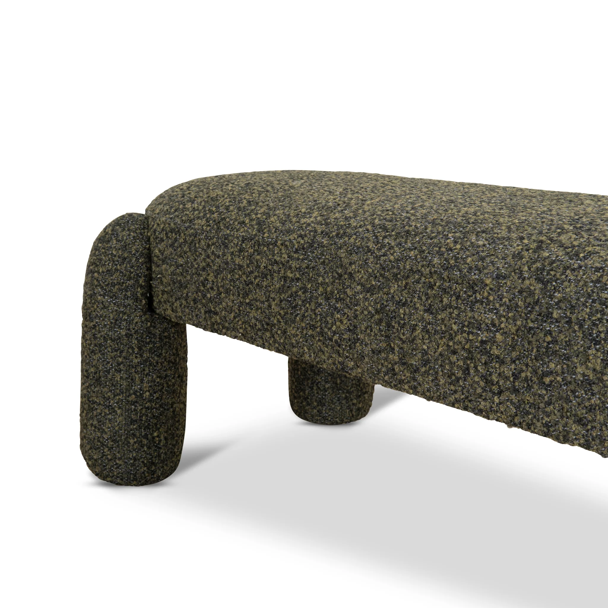 Tasker Long Ottoman - Basil Green - Image 5