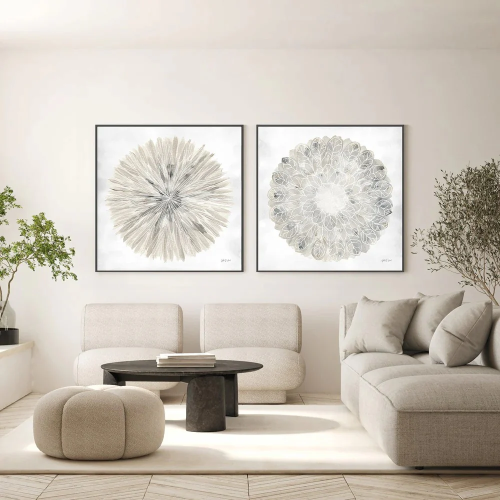 Set of 2 - Natures Pinwheel, Style A & B, By Yvette St. Amant - Image 9