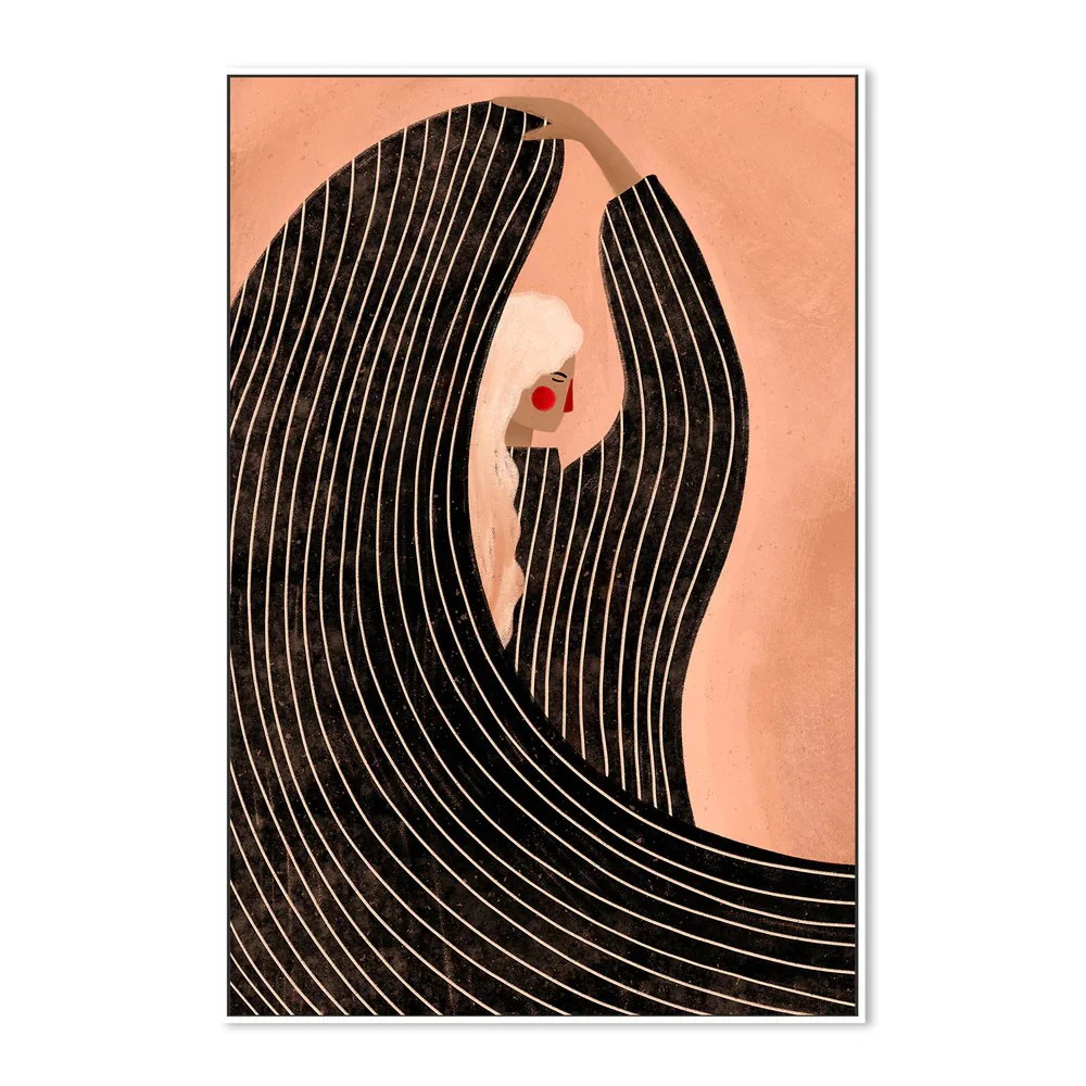 The Woman With The Black Dress, By Bea Muller - Image 5