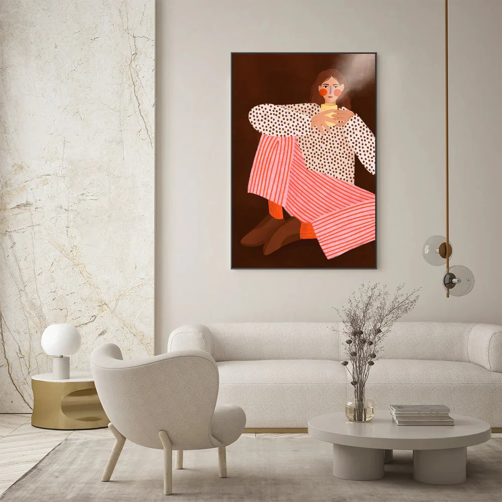 Woman With The Cup Of Tea, By Bea Muller - Image 7