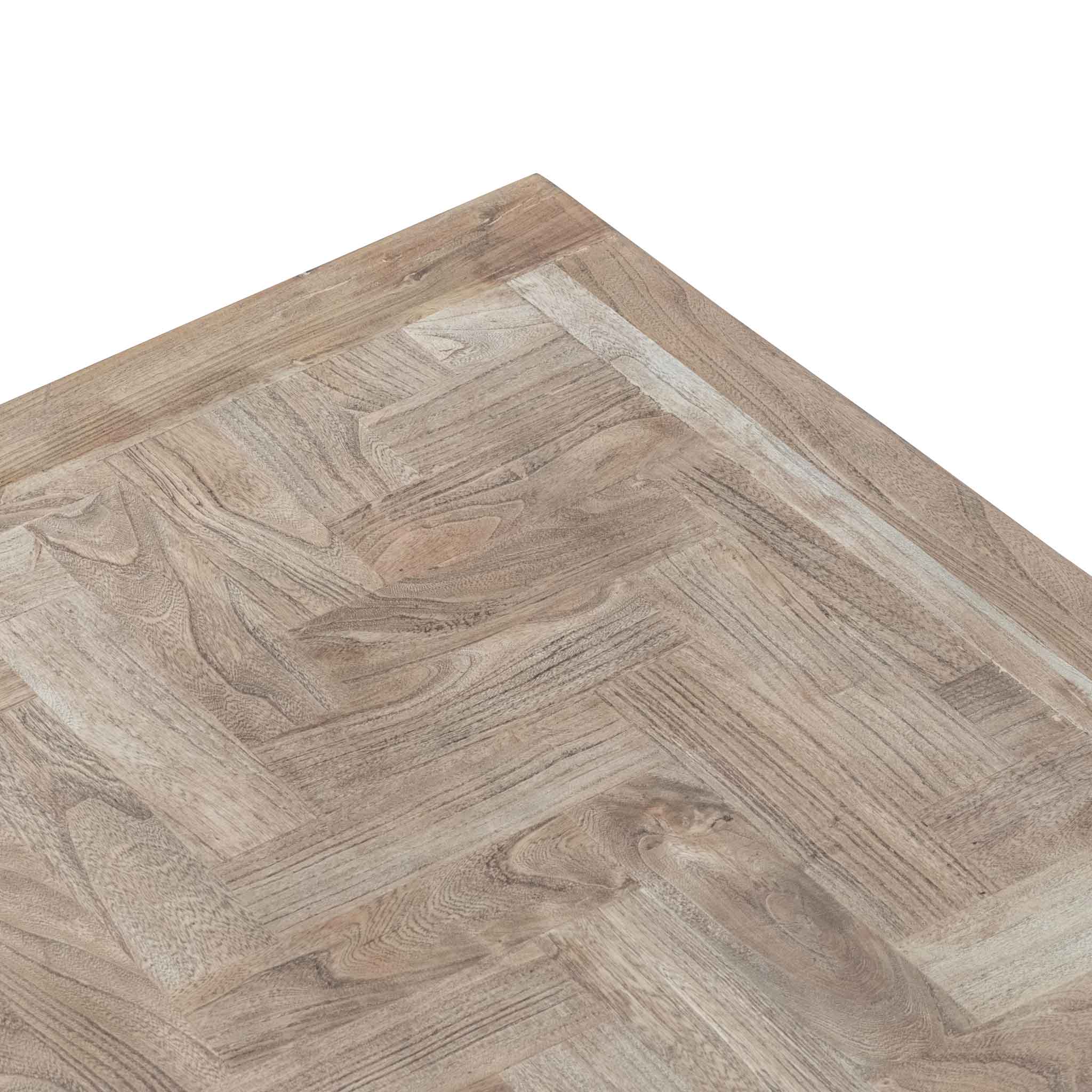 Titan 1.5m Reclaimed Wood Coffee Table - Natural - Image 6