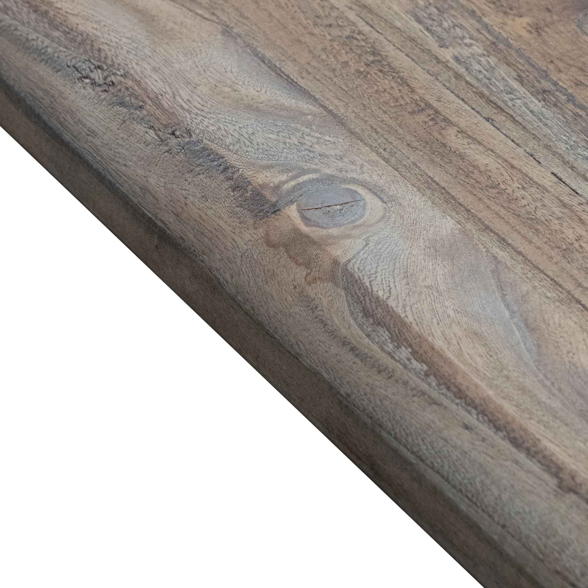 Titan 3m Reclaimed Elm Dining Table - Rustic Natural - Image 13