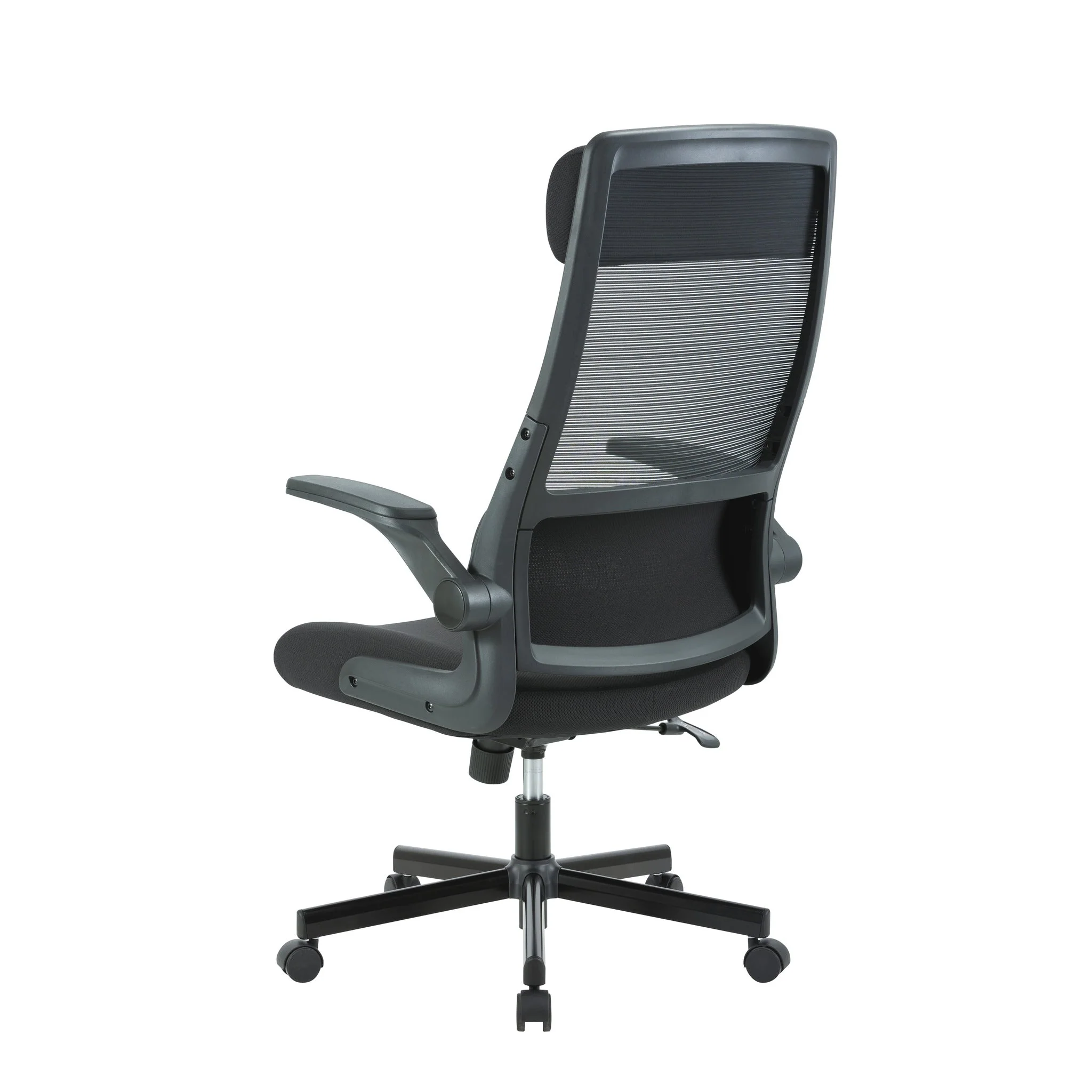 Tyrone Mesh Ergonomic Office Chair - Black - Image 5