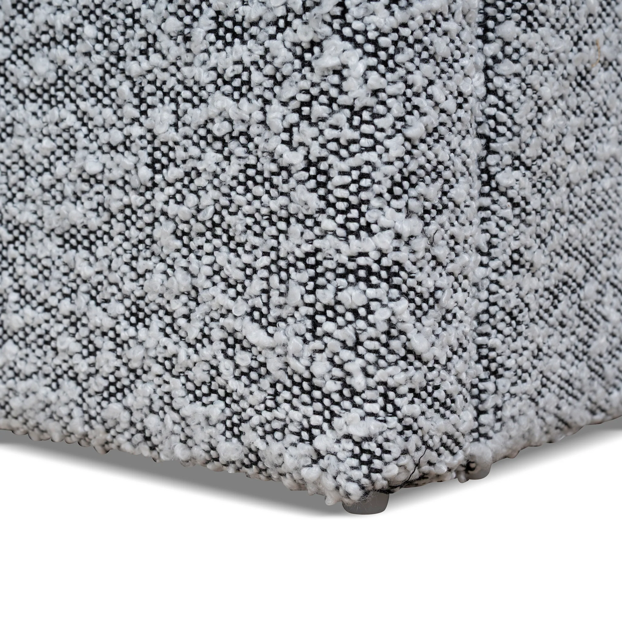 Valmira Queen Bed Frame - Cloudy Pepper Boucle with Storage - Image 23
