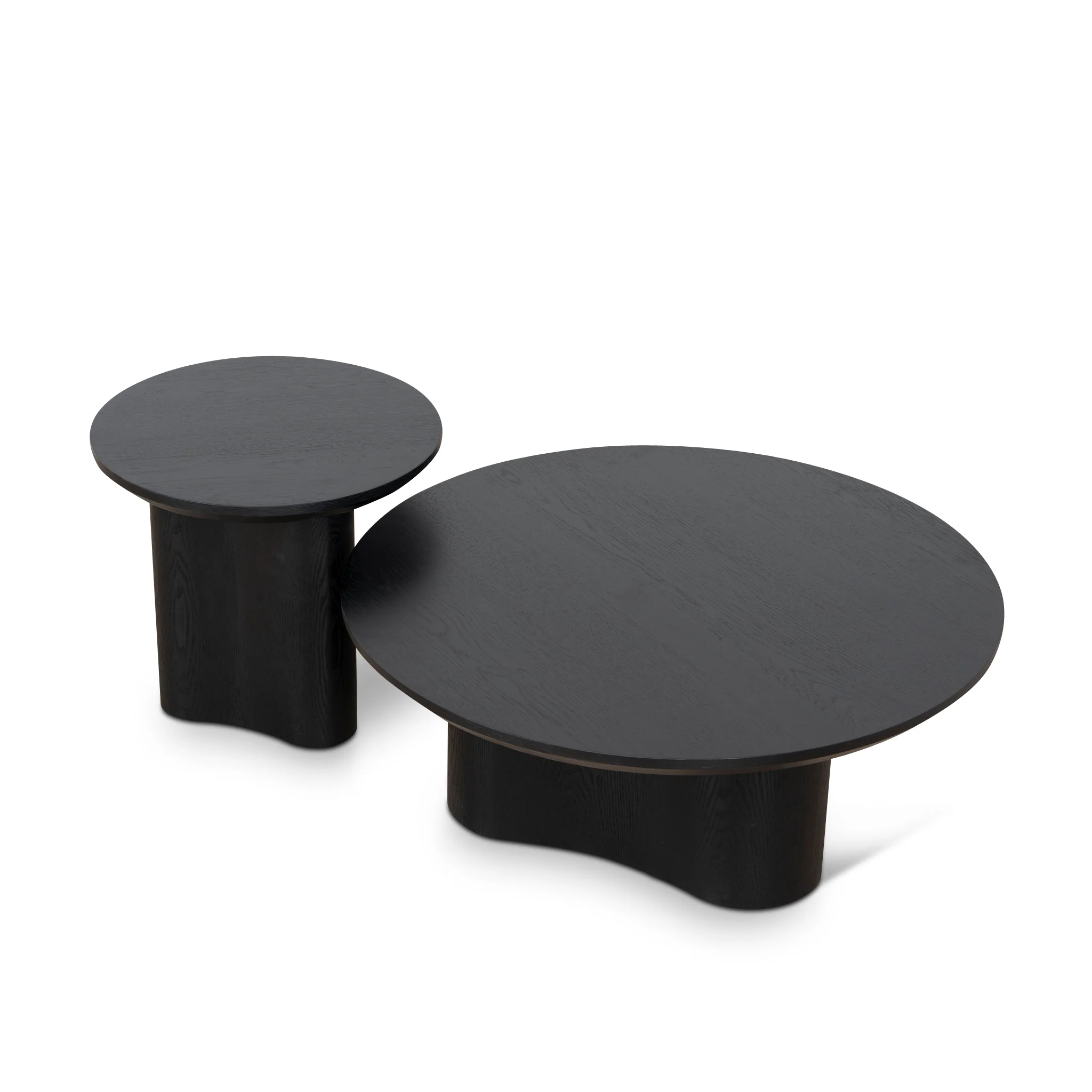 Valmora Nested Coffee Table - Full Black - Image 4
