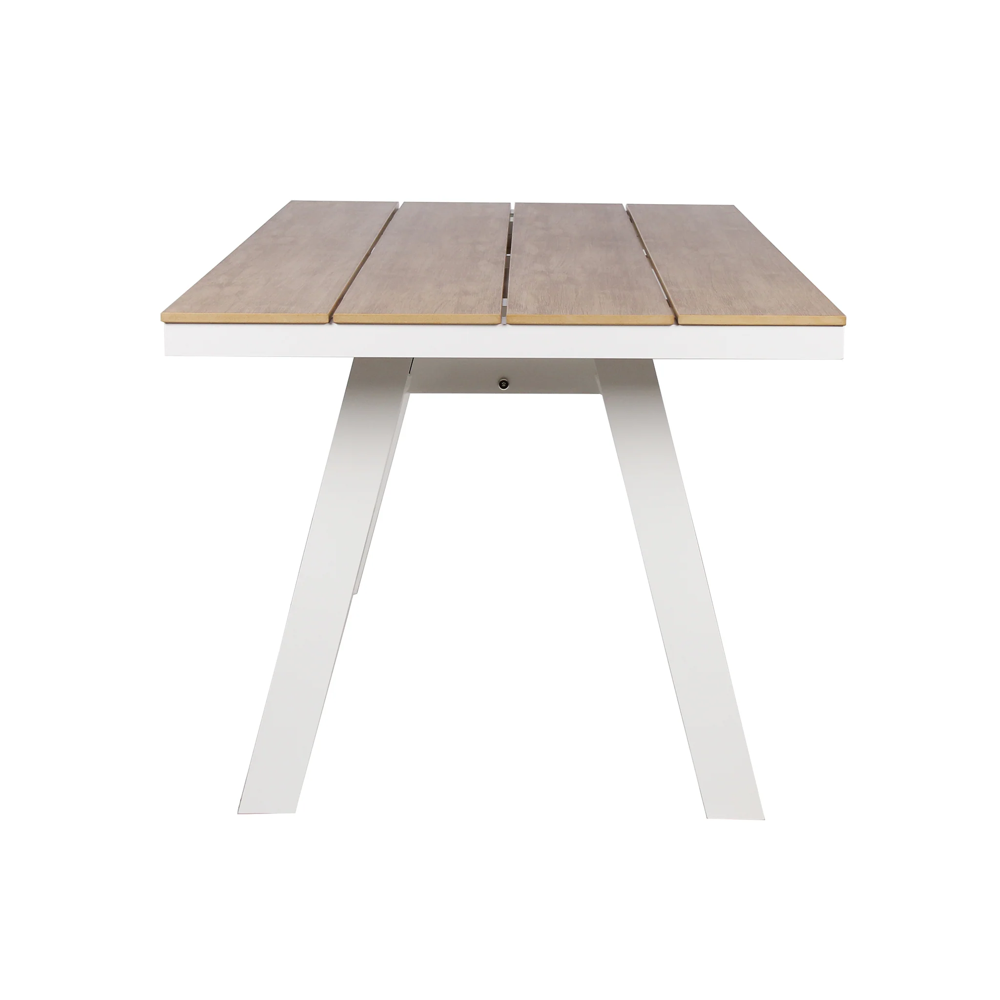 Vanesa 1.8m Sand White Outdoor Dining Table - Natural - Image 3