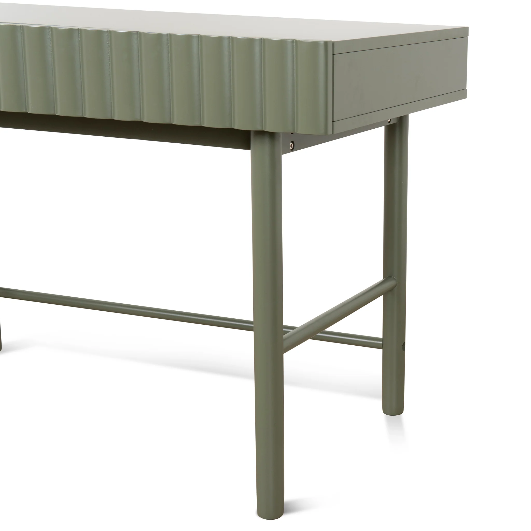 Vasuda 1.2m Home Office Desk - Green - Image 8