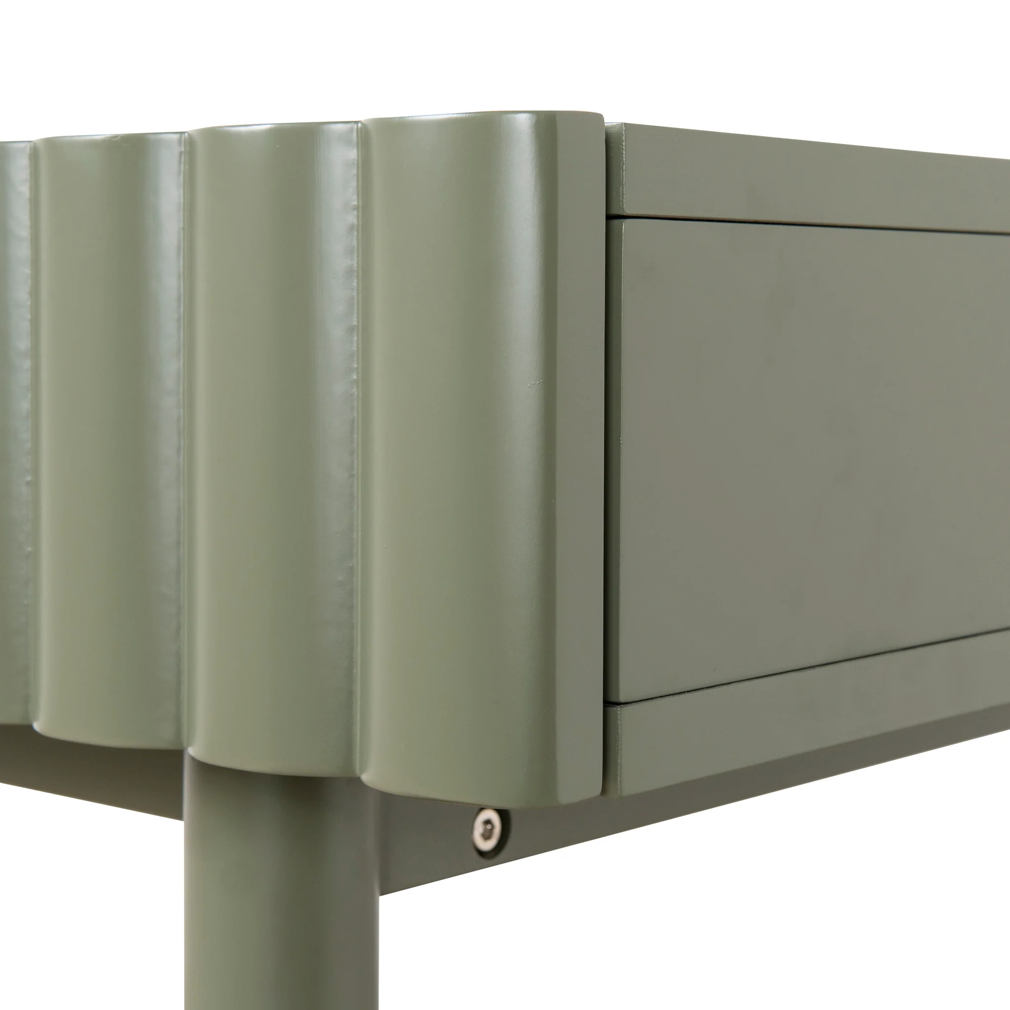 Vasuda 1.2m Home Office Desk - Green - Image 9