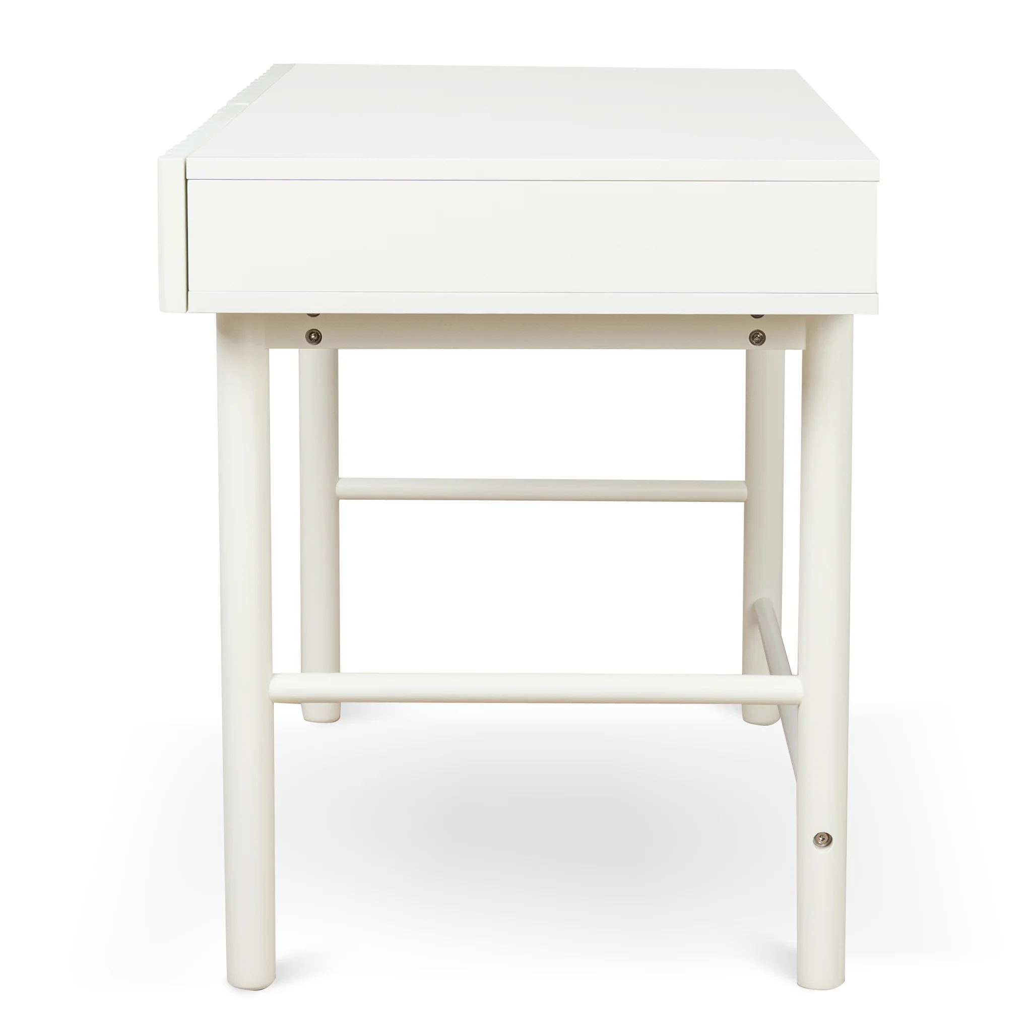 Vasuda 1.2m Home Office Desk - White - Image 4