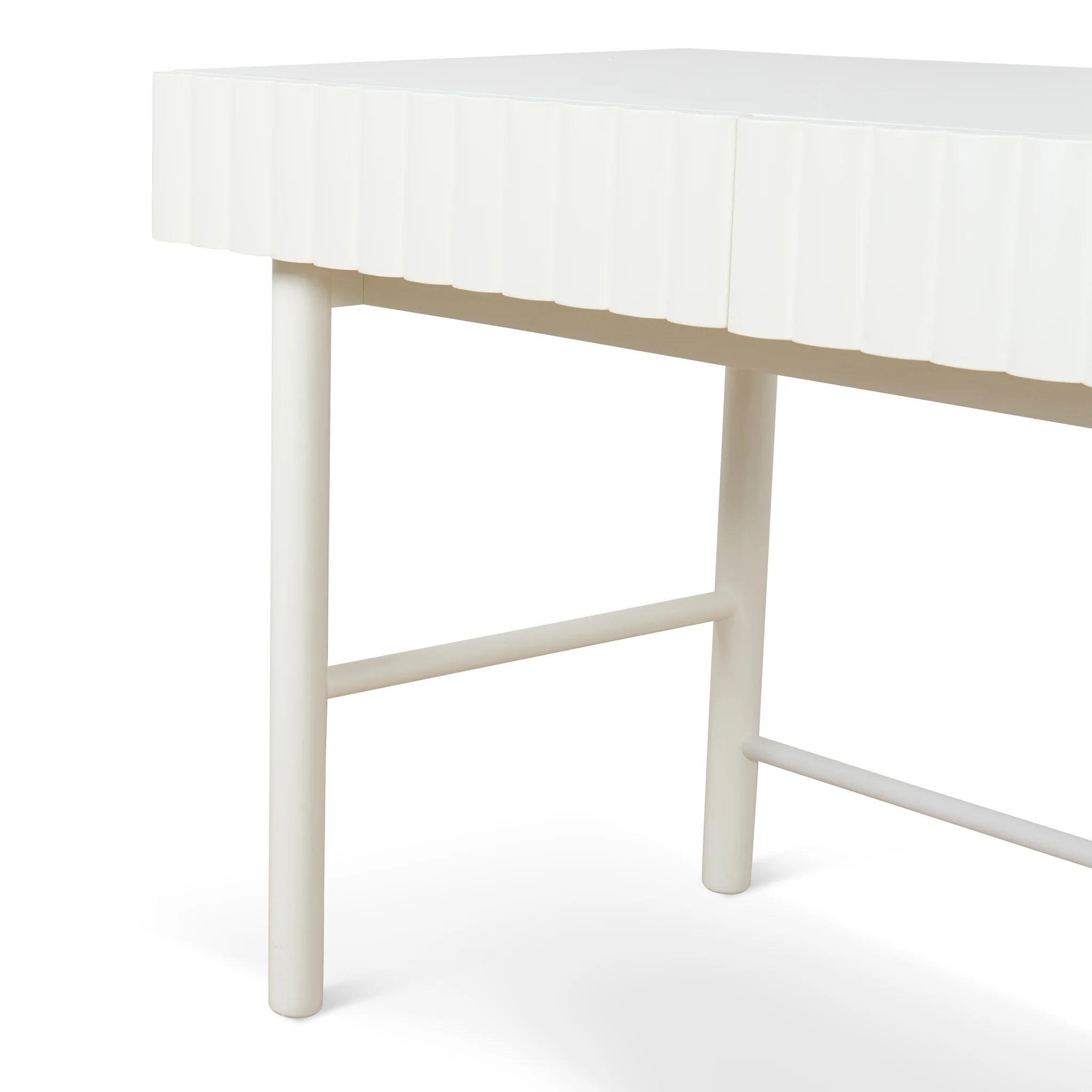 Vasuda 1.2m Home Office Desk - White - Image 7