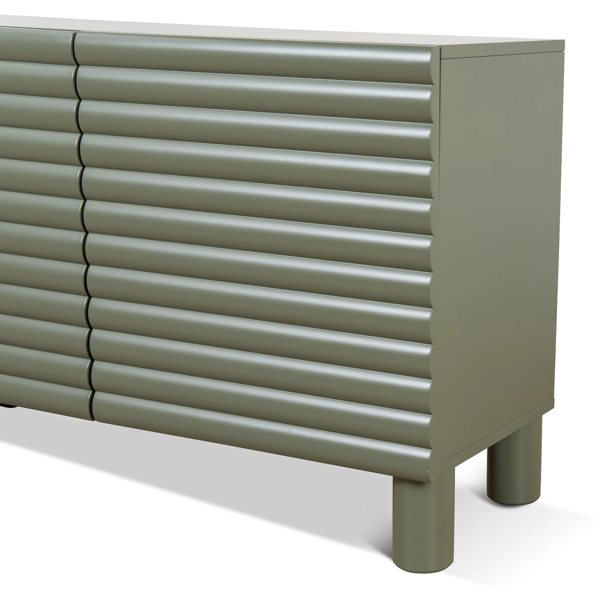 Vasuda 1.2m Sideboard Unit - Green - Image 11